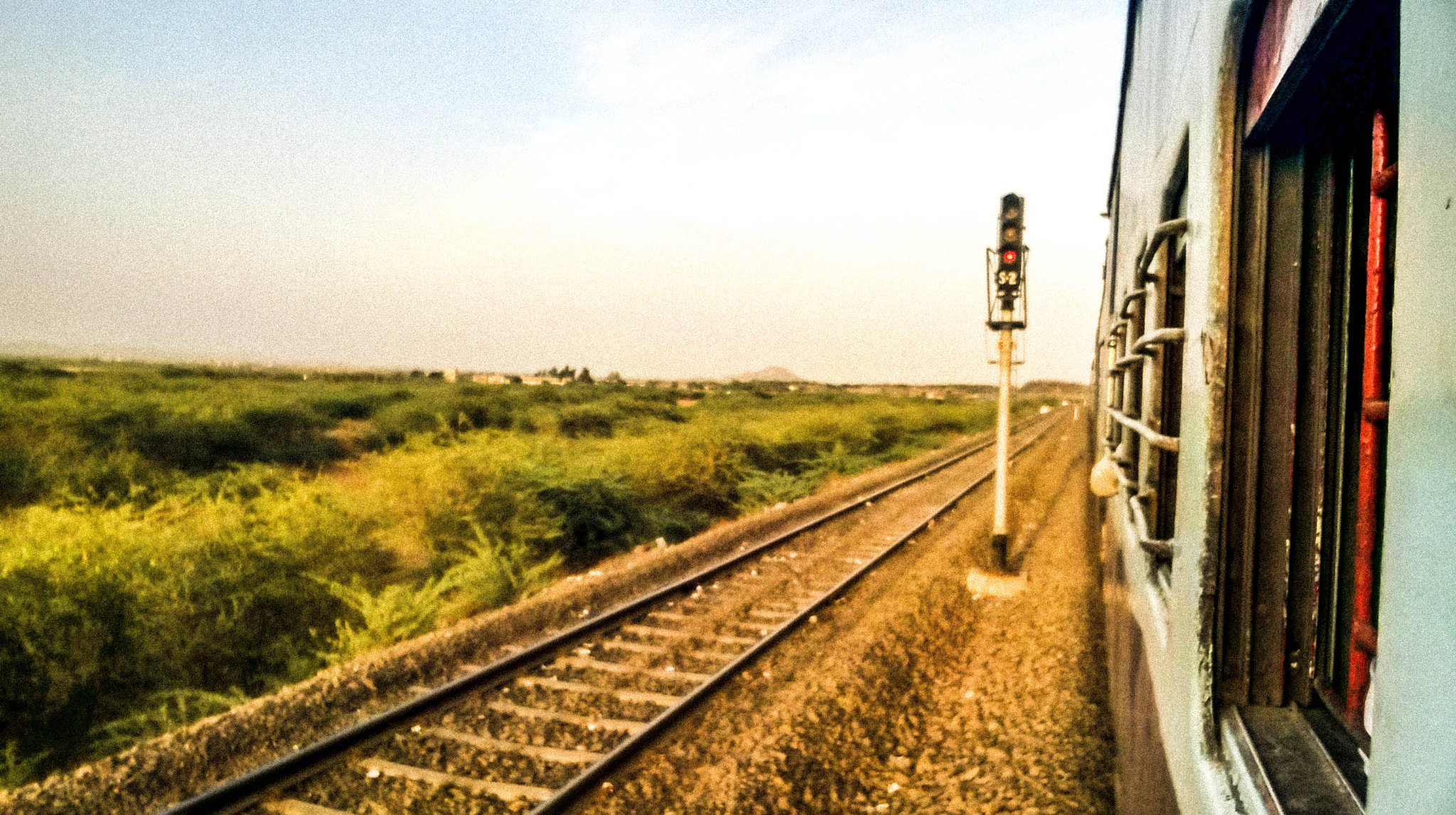Nokia Lumia 730 Dual SIM sample photo. Train tracks photography