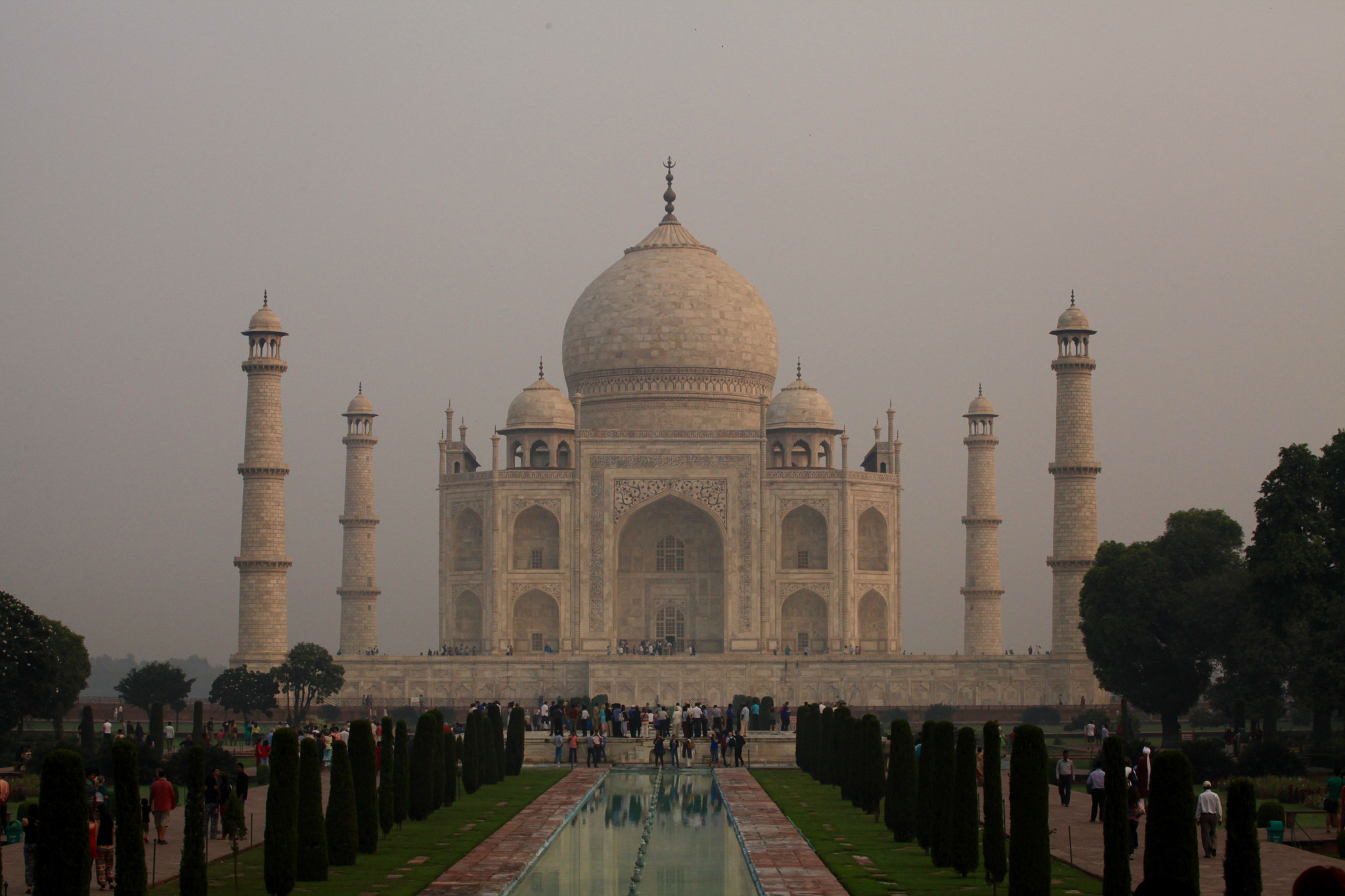 Canon EF 70-300mm F4-5.6L IS USM sample photo. Le taj mahal au petit matin photography