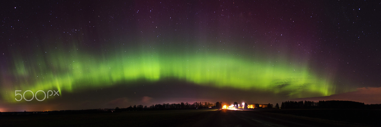 Tamron AF 18-200mm F3.5-6.3 XR Di II LD Aspherical (IF) Macro sample photo. Northern lights photography