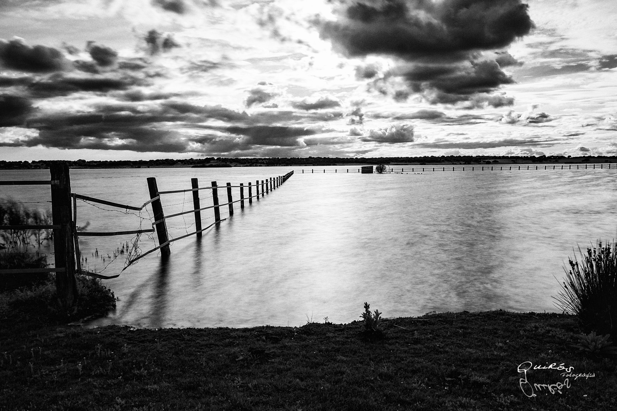 Canon EOS 30D + Canon EF 17-40mm F4L USM sample photo. Dehesa bw photography