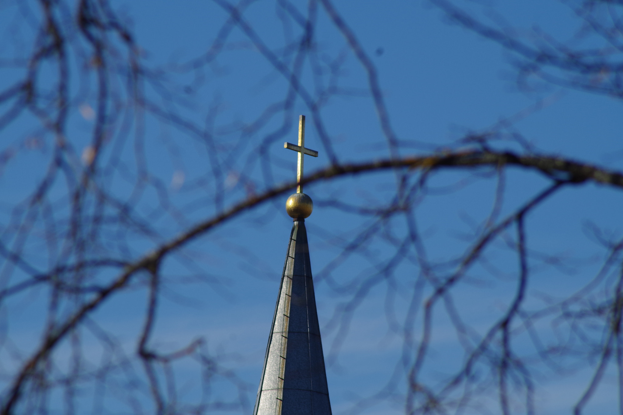 Tamron AF 70-300mm F4-5.6 Di LD Macro sample photo. Church tower. photography