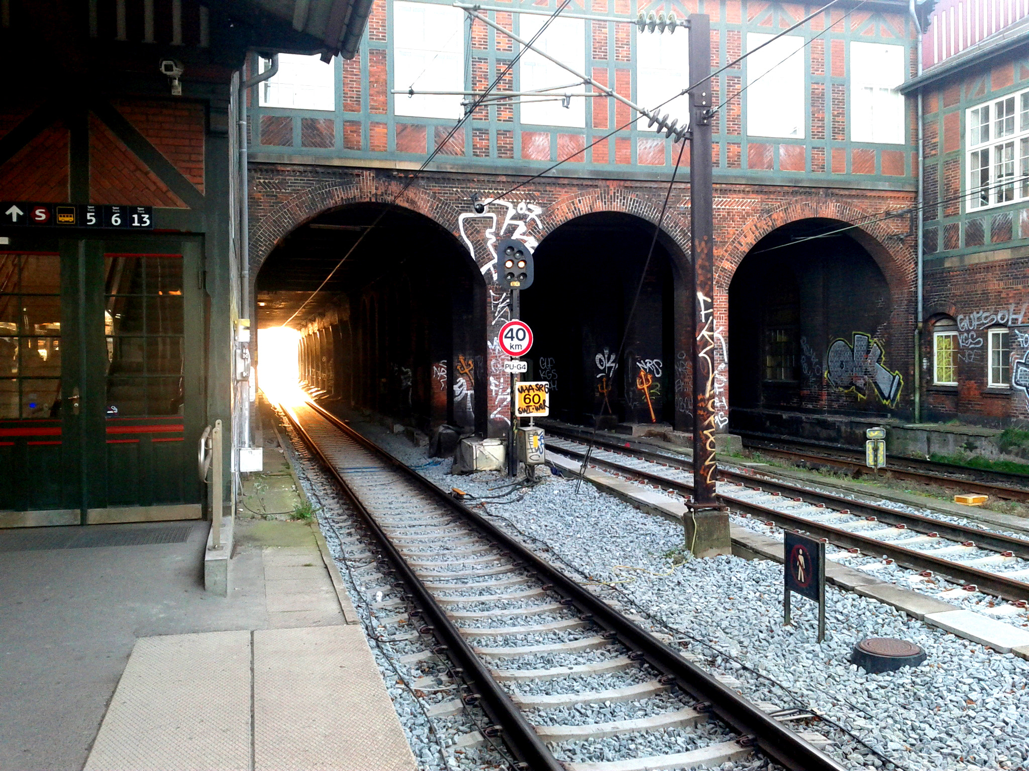 Google Nexus S sample photo. Light at the end of the tunnel photography