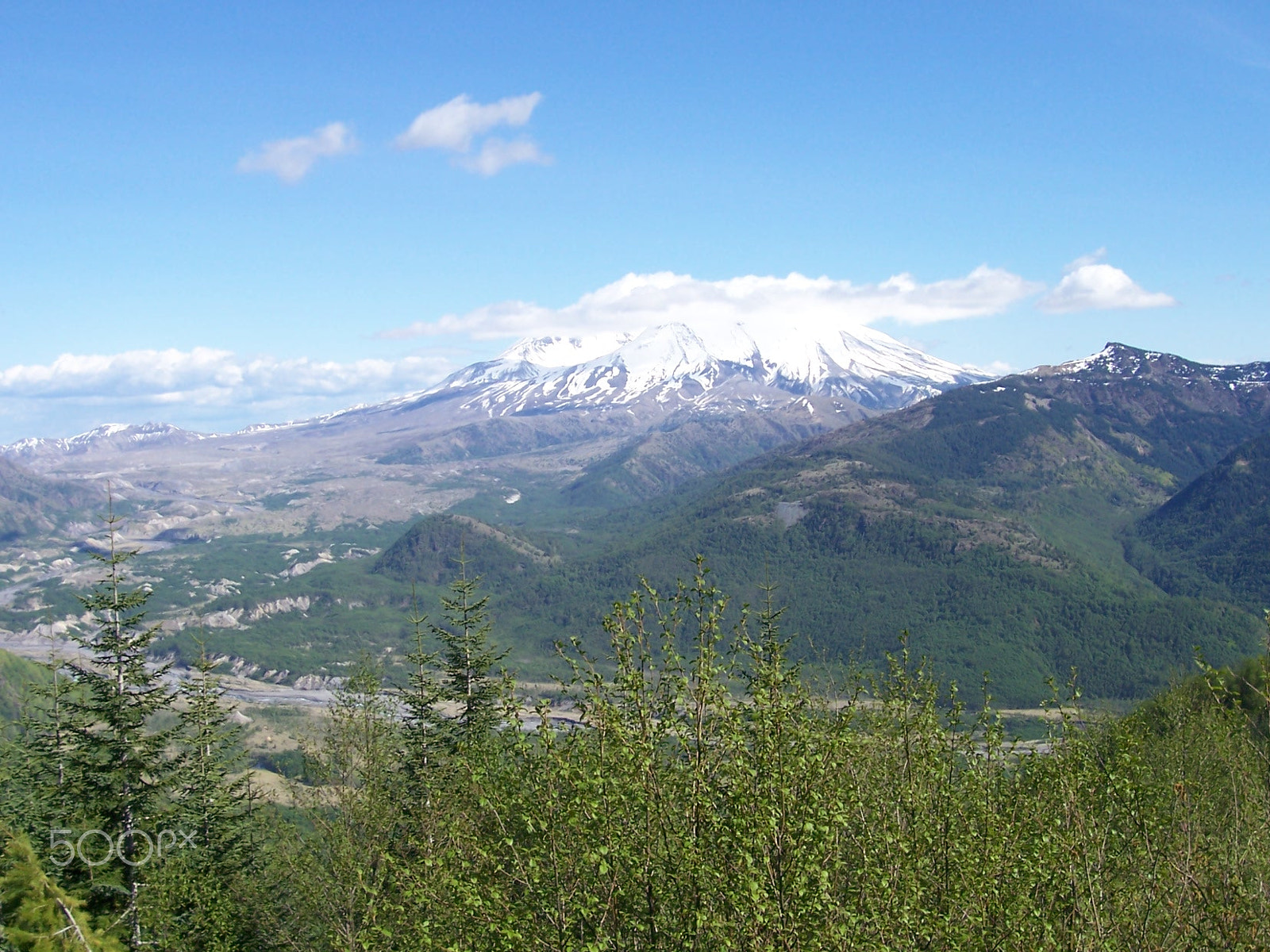 Kodak CX7430 ZOOM DIGITAL CAMERA sample photo. Mt st helens photography