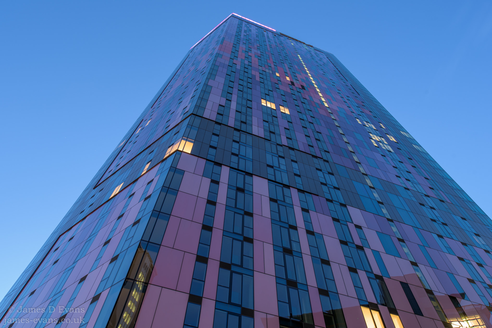 Nikon D750 + Nikon PC-E Nikkor 24mm F3.5D ED Tilt-Shift sample photo. The tower - saffron square, croydon photography