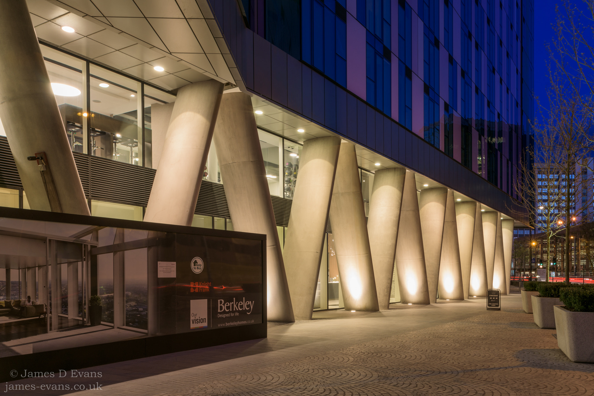 Nikon D750 + Nikon PC-E Nikkor 24mm F3.5D ED Tilt-Shift sample photo. The tower - saffron square, croydon photography