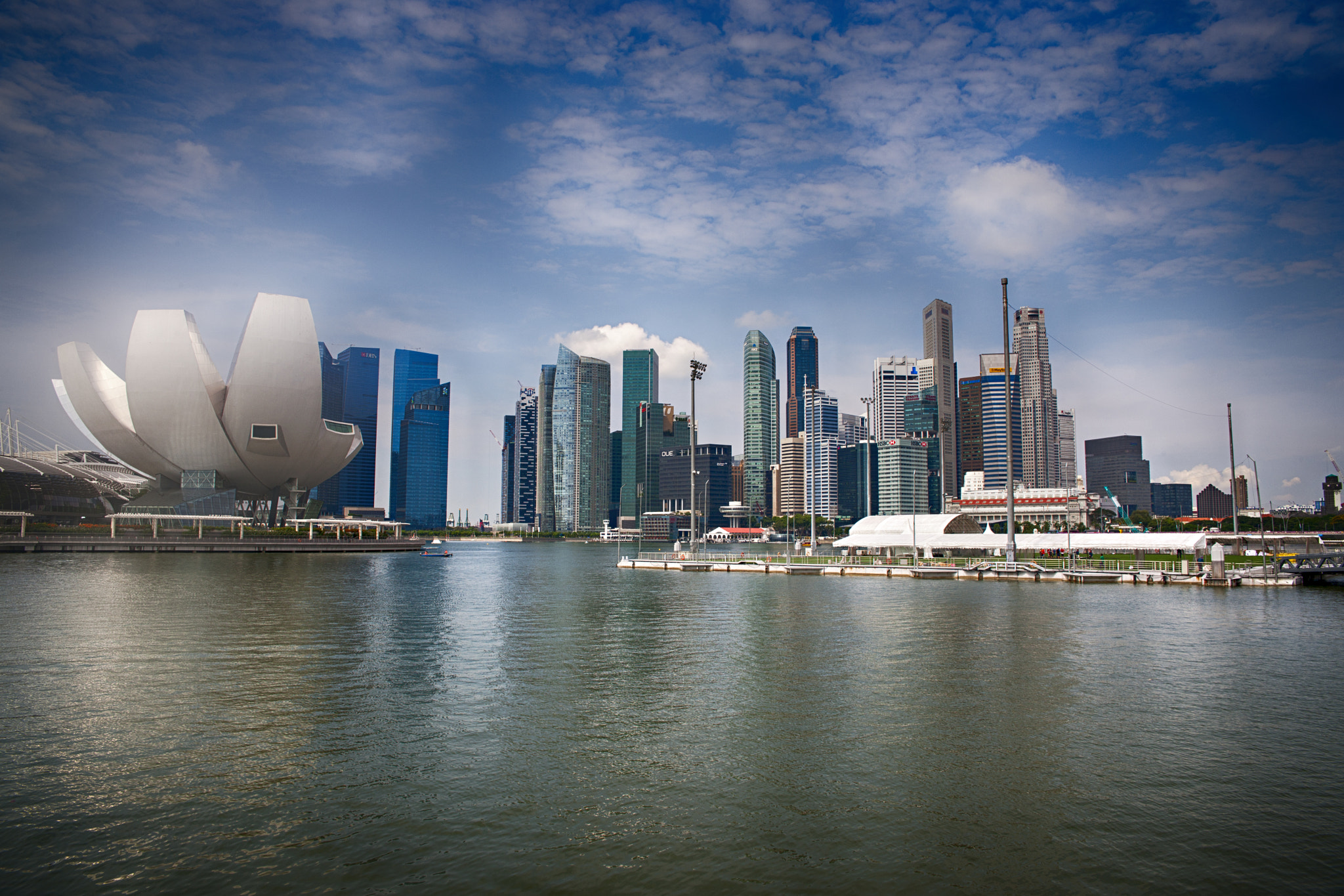Canon EOS-1Ds Mark III sample photo. Marina bay photography