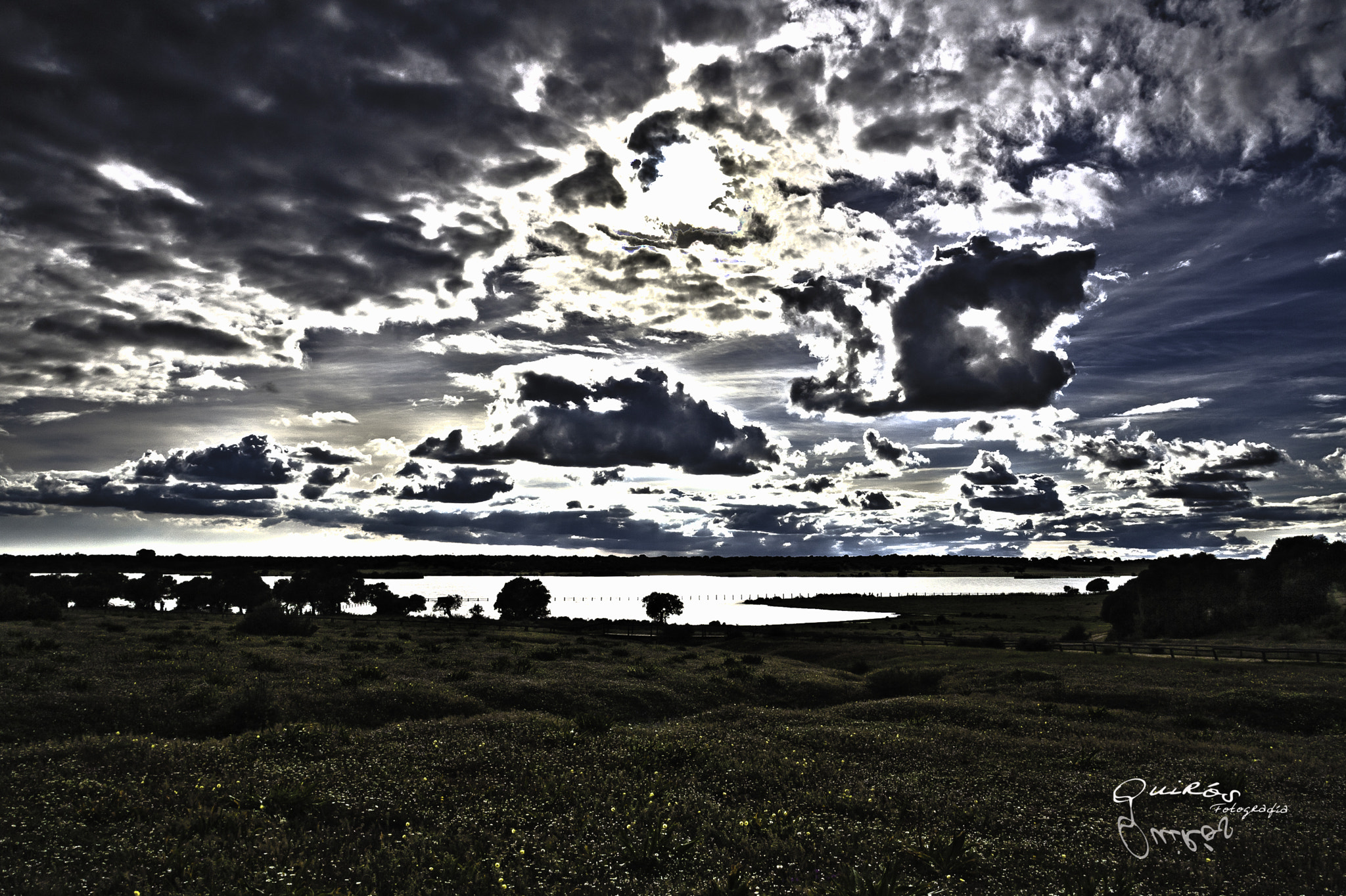 Canon EOS 30D + Canon EF 17-40mm F4L USM sample photo. Dehesa hdr photography