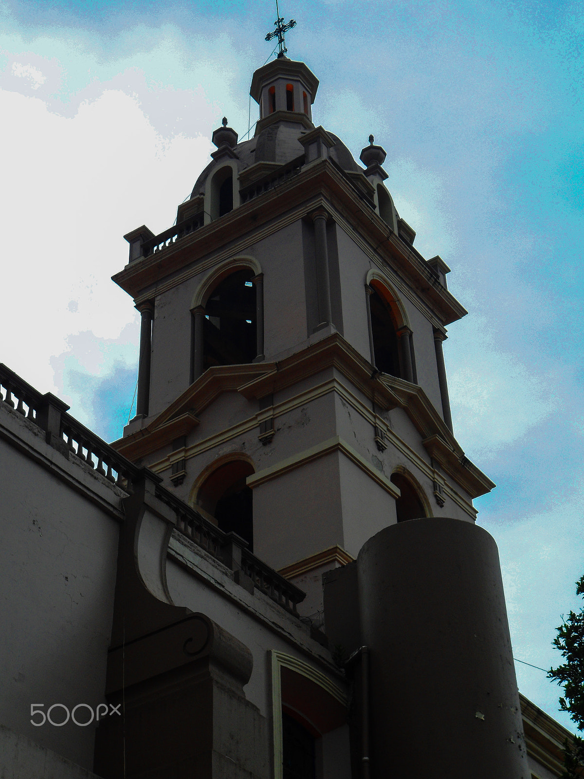 Samsung PL170,PL171 / VLUUPL170,PL171 sample photo. Main tower of tamazula´s church photography