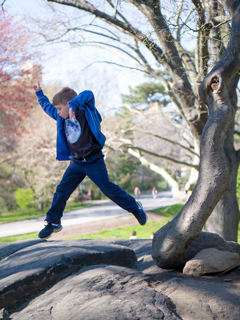 Panasonic Lumix G 42.5mm F1.7 ASPH Power OIS sample photo. Leap of faith photography