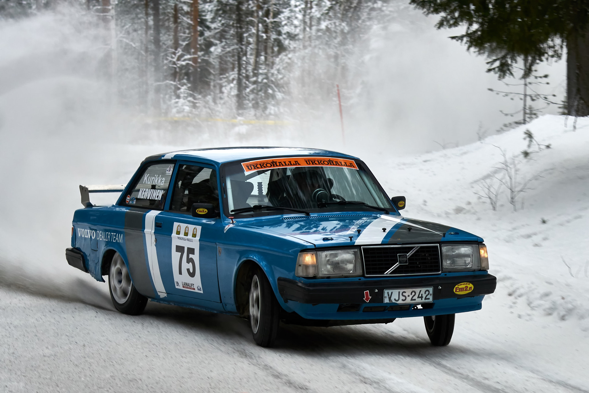 Sony ILCA-77M2 + 70-200mm F2.8 sample photo. Volvo in pohjola rally 2016 photography