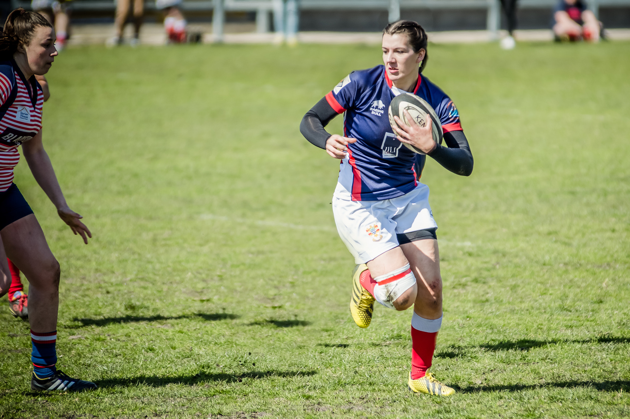 Nikon D3200 + Tamron SP AF 70-200mm F2.8 Di LD (IF) MACRO sample photo. Rugby ladies photography