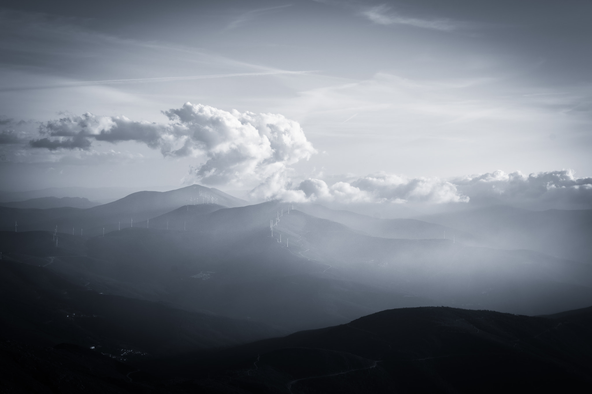 Sony DT 16-105mm F3.5-5.6 sample photo. Night falls on the mountain. photography