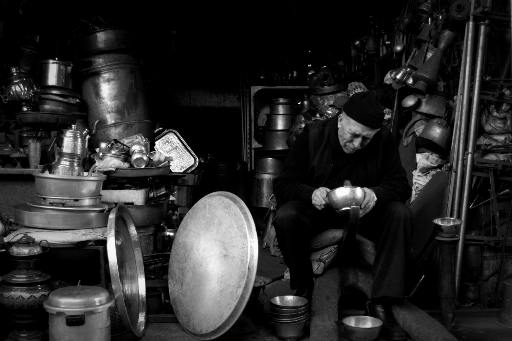 smc PENTAX-FA 28-70mm F4 AL sample photo. Coppersmith bazaar (Çarşîya Şewitî) photography