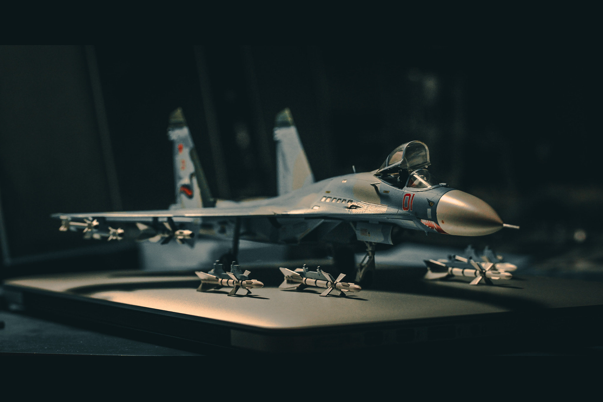 Canon EOS 550D (EOS Rebel T2i / EOS Kiss X4) sample photo. Su-27 with r-27 and r-73 missiles photography
