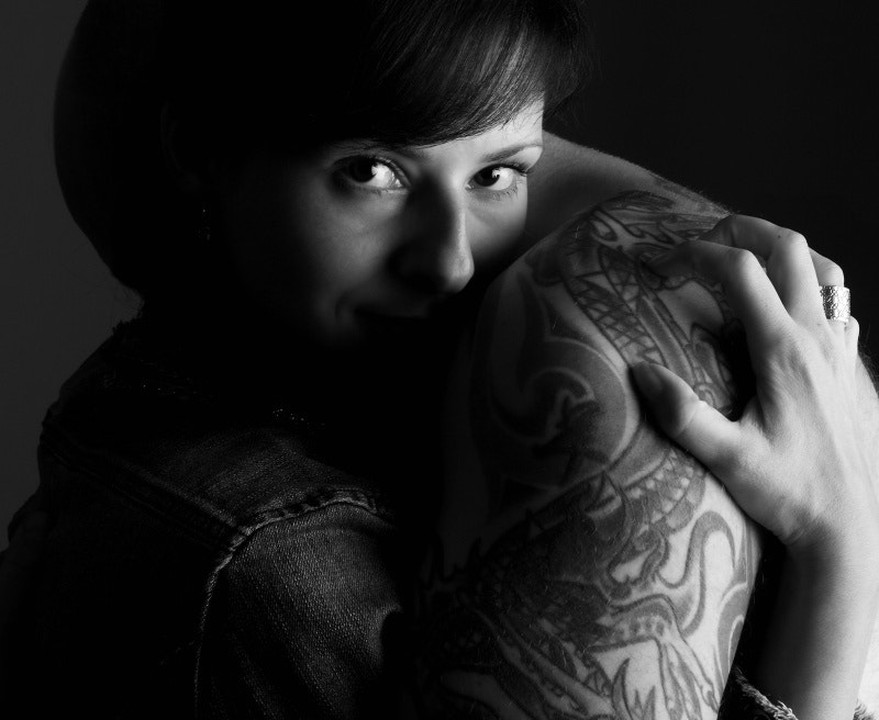 18.00 - 135.00 mm sample photo. Fix bw photography