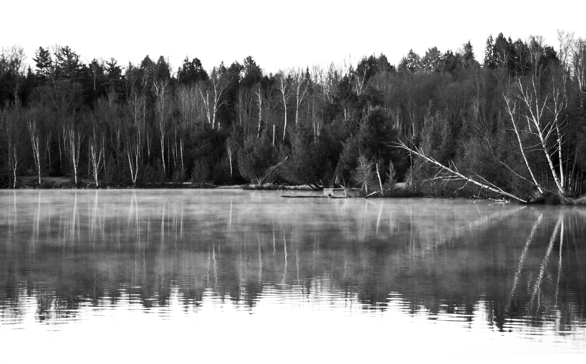 Pentax smc DA 55-300mm F4.0-5.8 ED sample photo. Early morning mist photography
