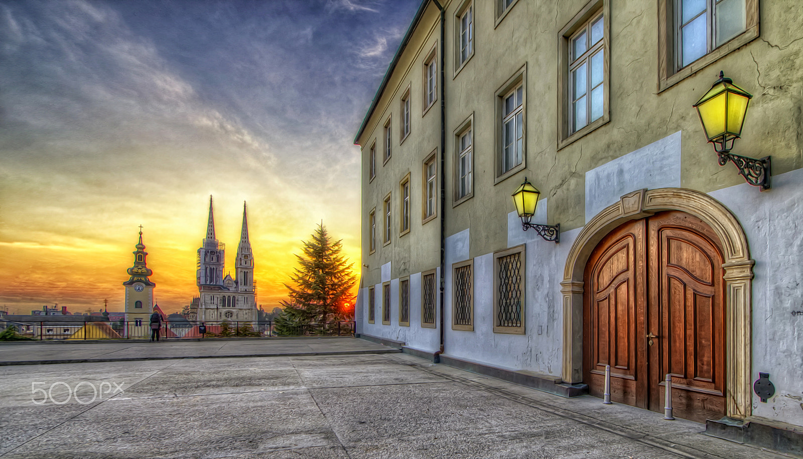Pentax K-5 sample photo. Sunny morning in zagreb photography