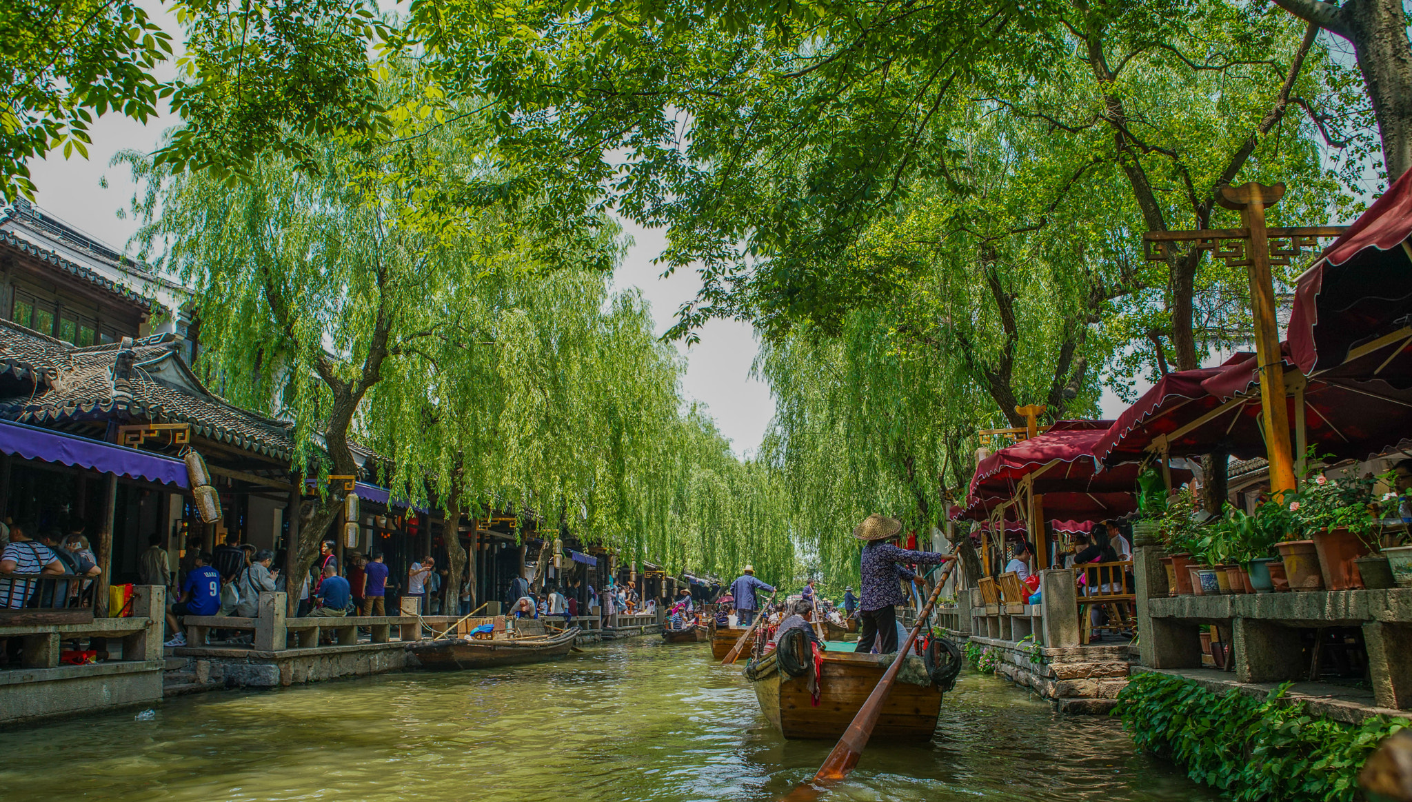 Sony a7R II + 24-70mm F2.8 G SSM sample photo. Zhouzhuan-water town photography