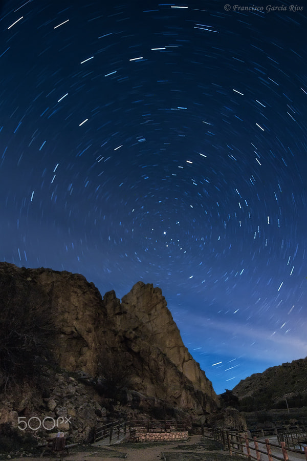 Sony a5100 + Sony DT 50mm F1.8 SAM sample photo. North star over "el galayo" (fuentealbilla, albacete, spain) photography