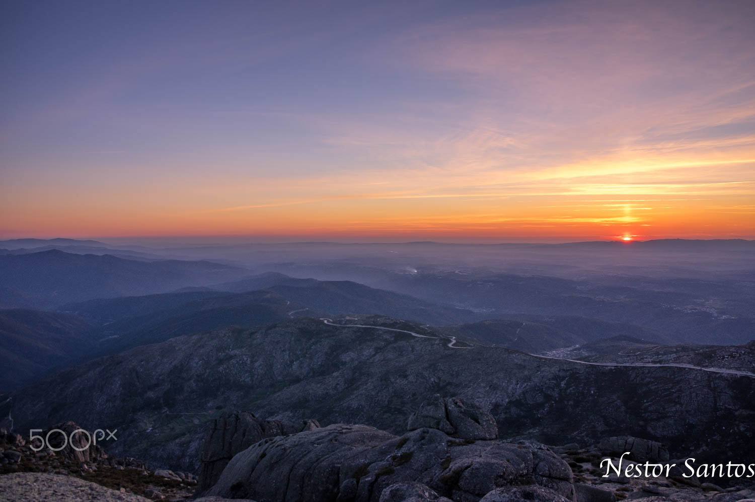 Sigma 17-70mm F2.8-4 DC Macro HSM Contemporary sample photo. Sunset in the mountains photography