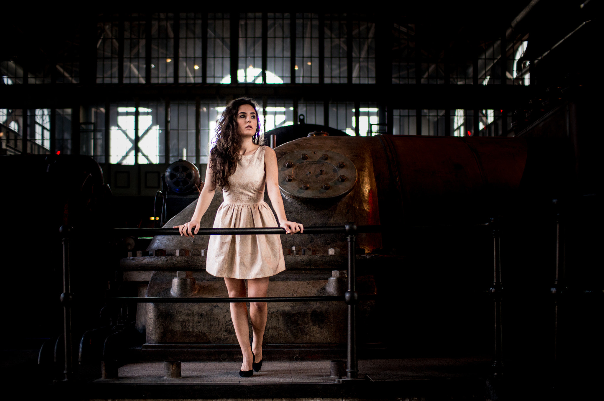 Nikon D800 + Sigma 30mm F1.4 EX DC HSM sample photo. The machine hall photography