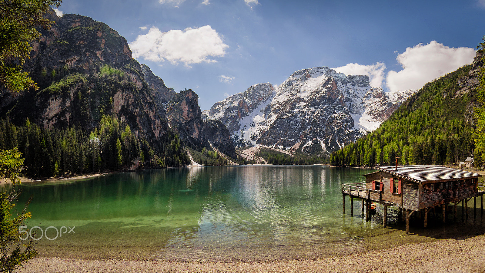 Sony SLT-A57 sample photo. Mountain lake - pragser wildsee photography