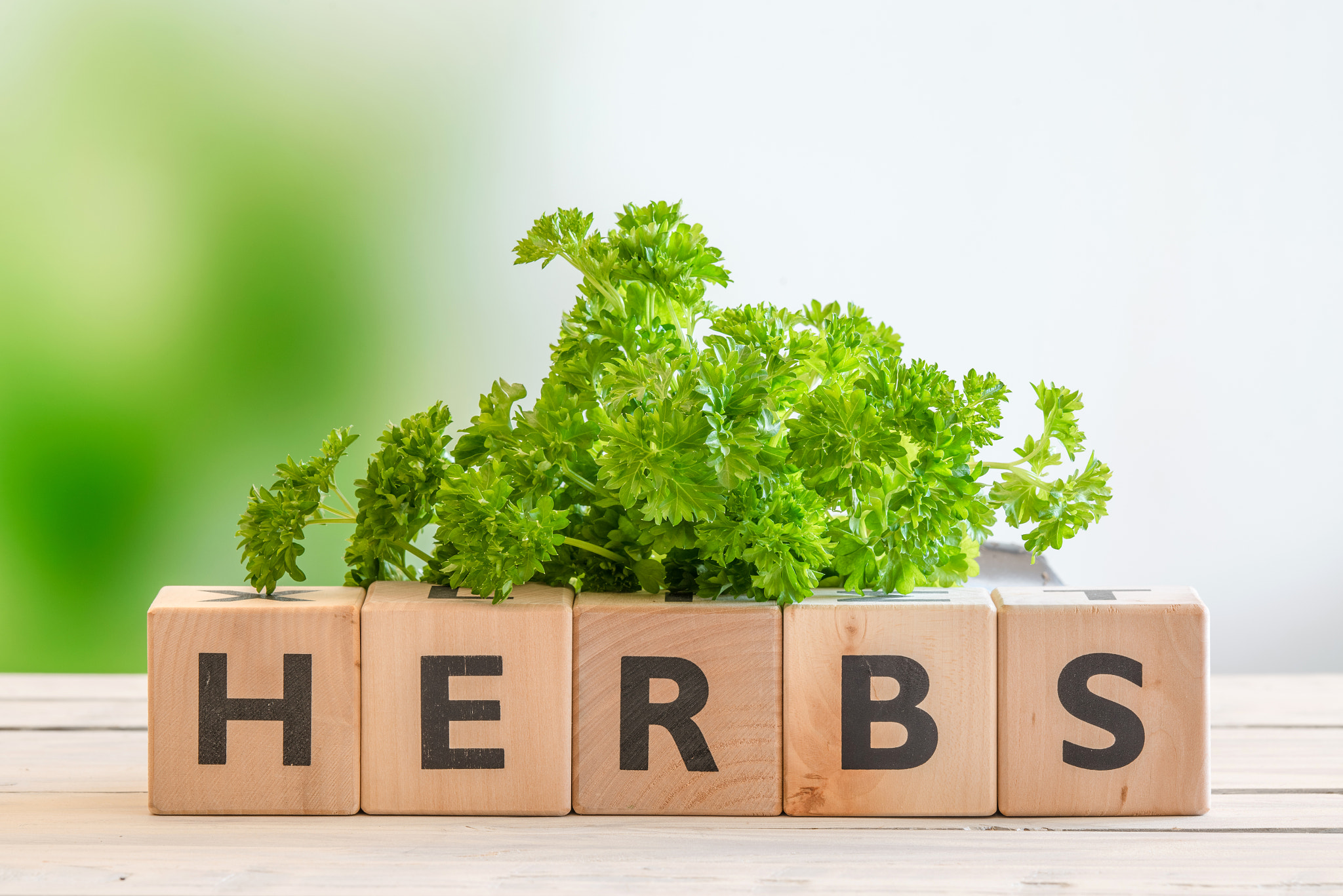 Sony 70-400mm F4-5.6 G SSM II sample photo. Herbs sign with fresh parsley photography