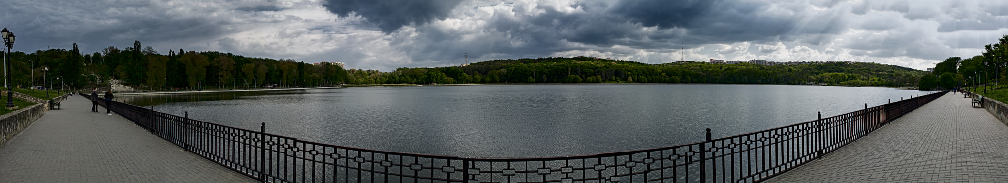 Tamron SP 24-70mm F2.8 Di VC USD sample photo. Panoramica lago chisinau photography