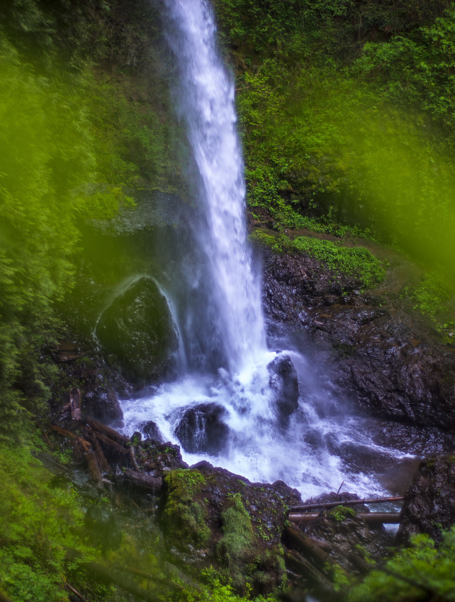 ZEISS Planar T* 50mm F1.4 sample photo. Silver falls water fall 2 photography