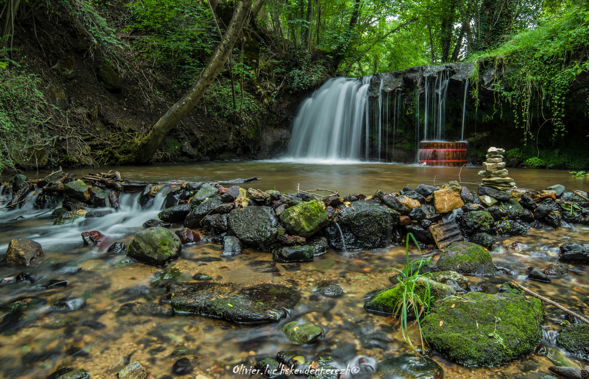 Pentax K-3 II + A Series Lens sample photo. Cascade de saint-guillaume photography