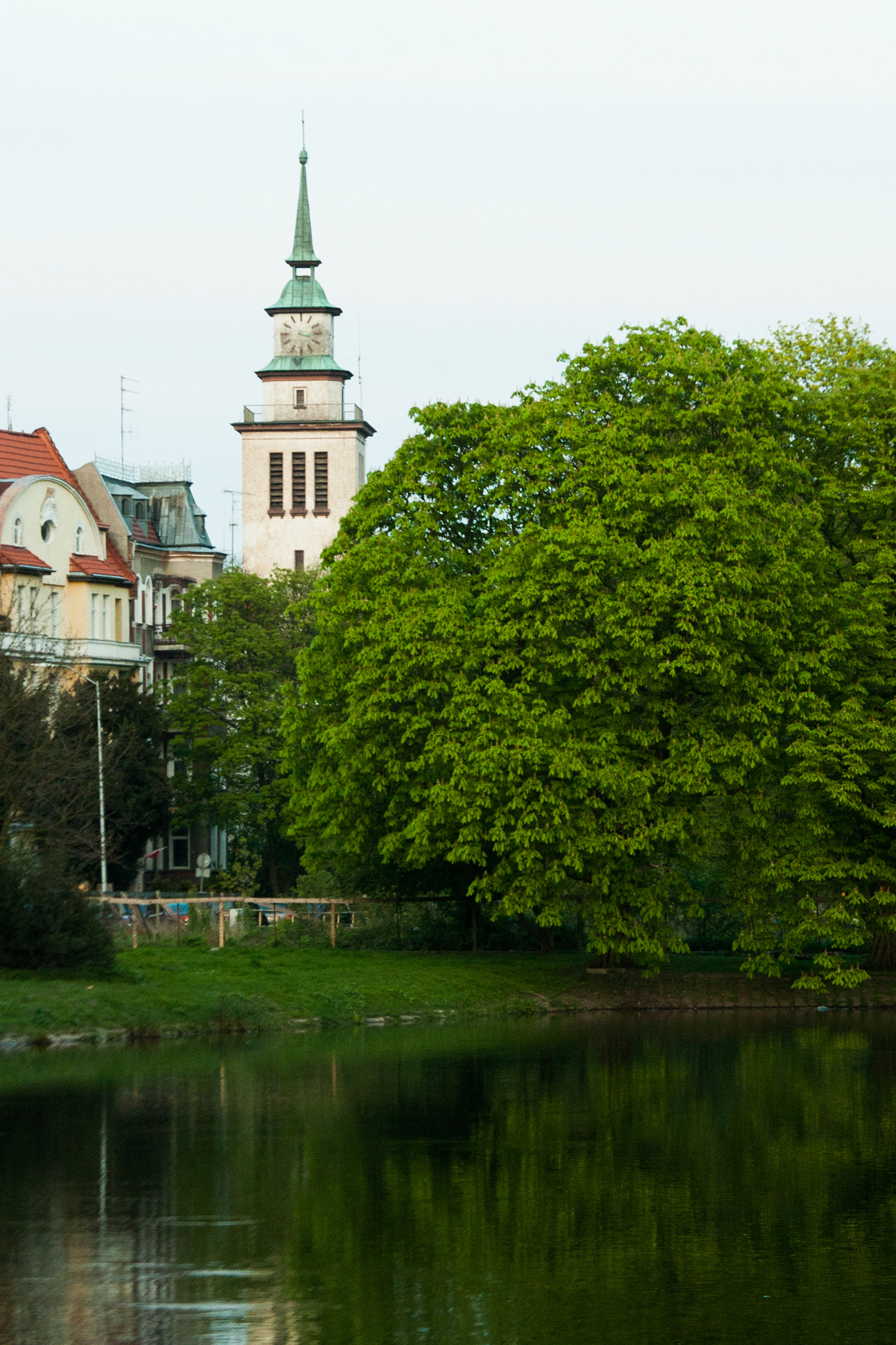 Canon EOS 5D + Canon EF 70-200mm F4L IS USM sample photo. Church on the lake photography