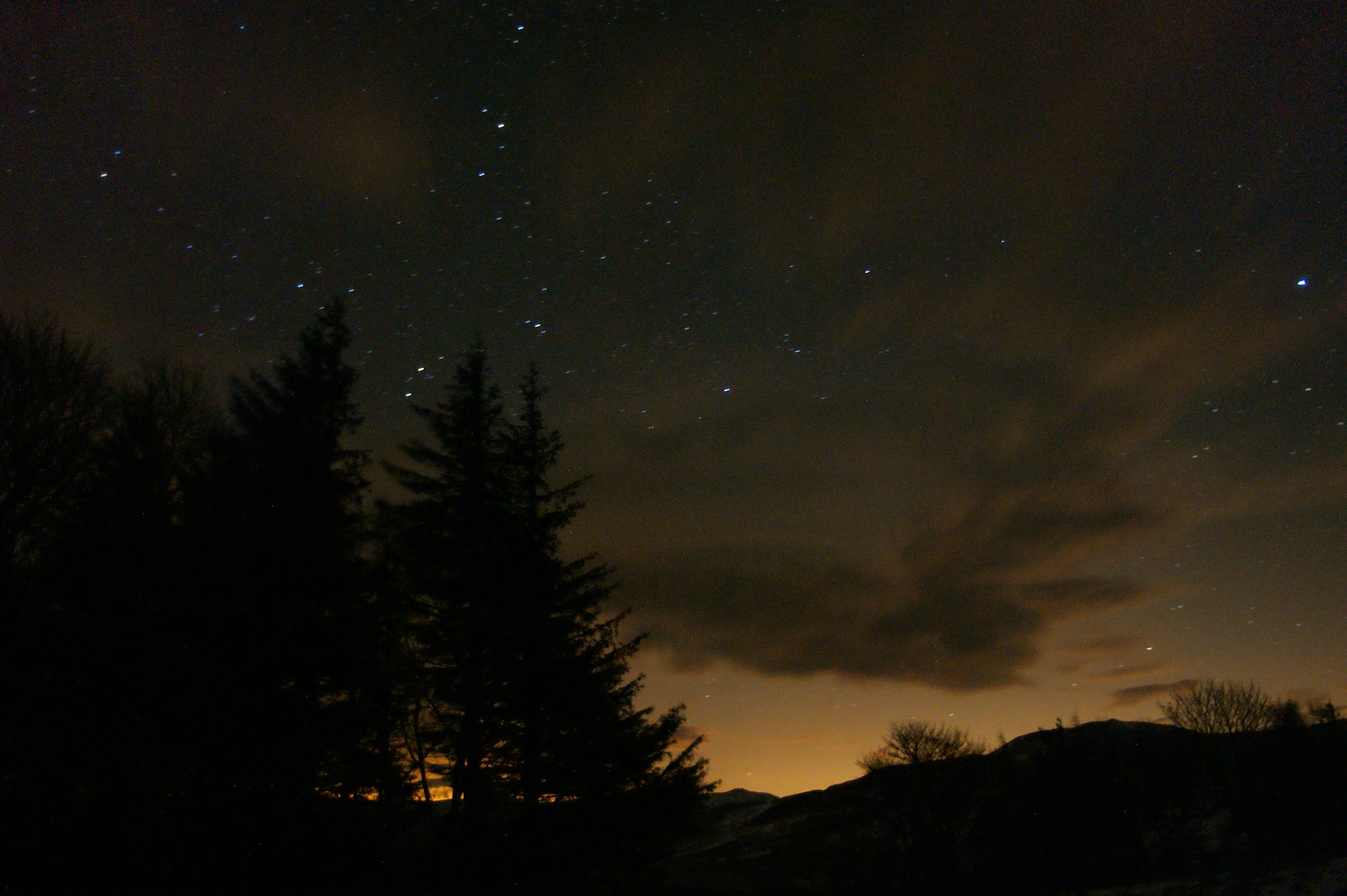 Soligor 19-35mm F3.5-4.5 sample photo. Night sky photography
