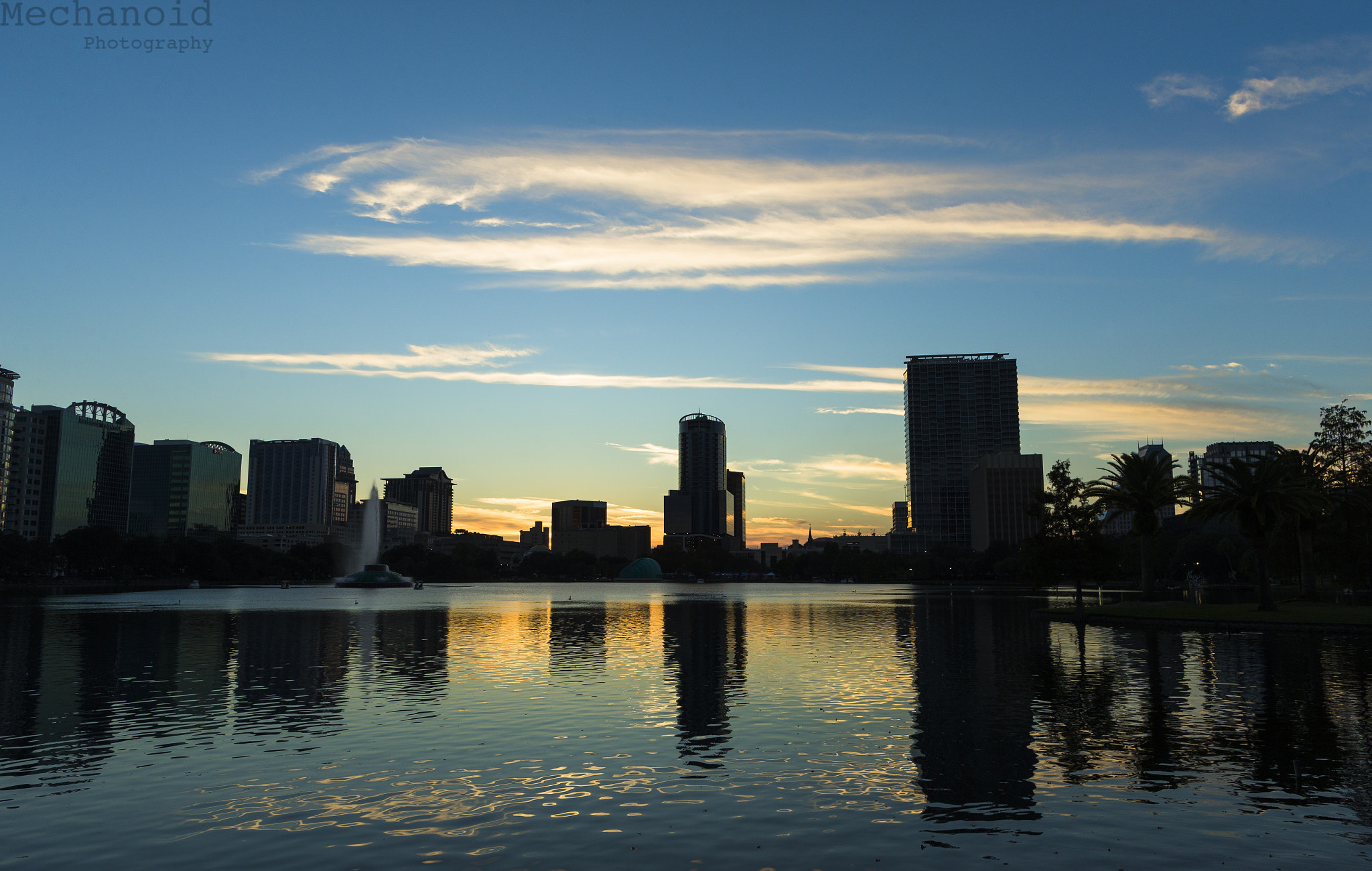 Canon EOS-1D C + Canon EF 24mm F1.4L II USM sample photo. Orlando sunset photography