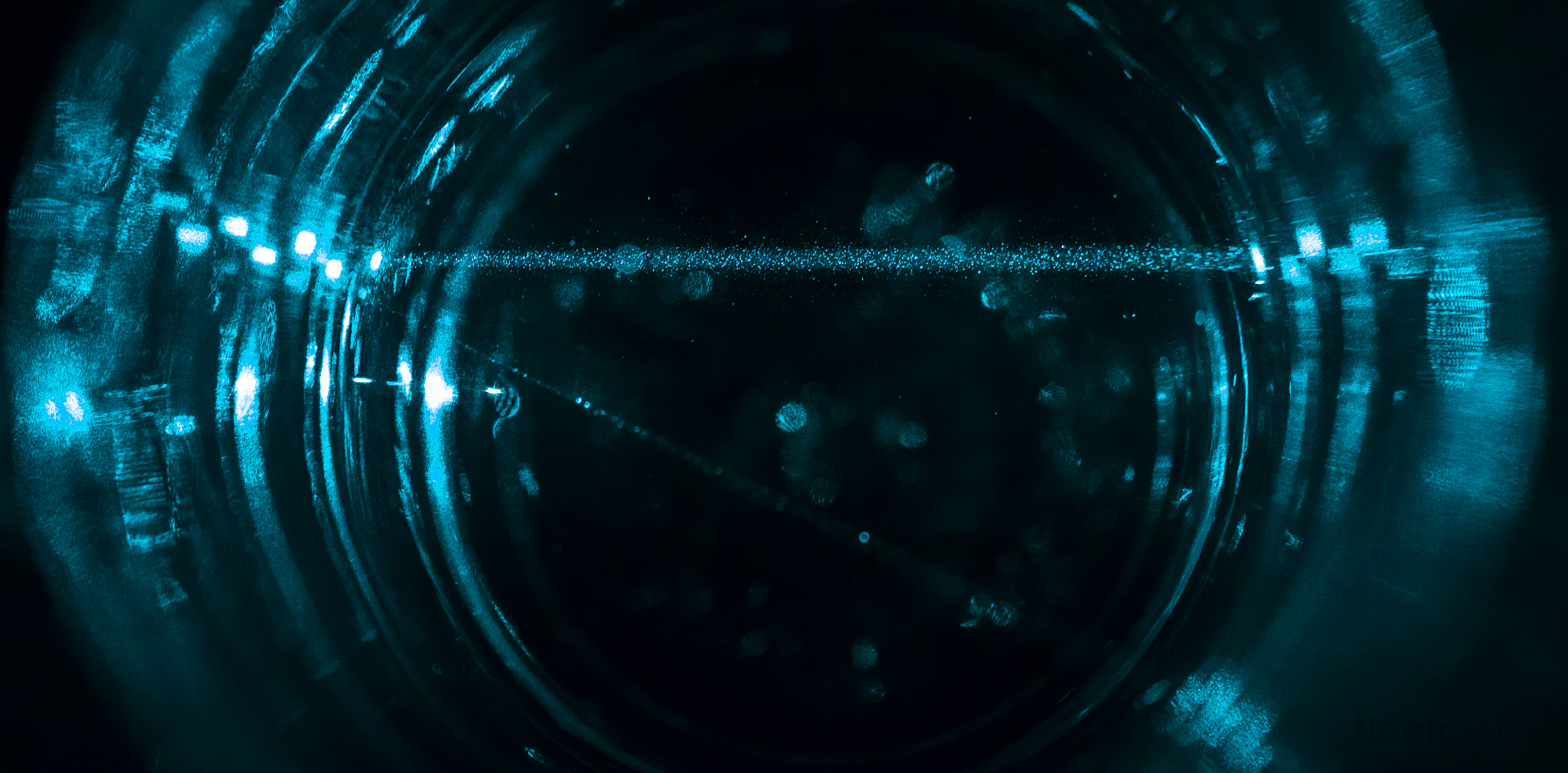 Canon EF 100mm F2.8L Macro IS USM sample photo. Shotglass laser refractions photography