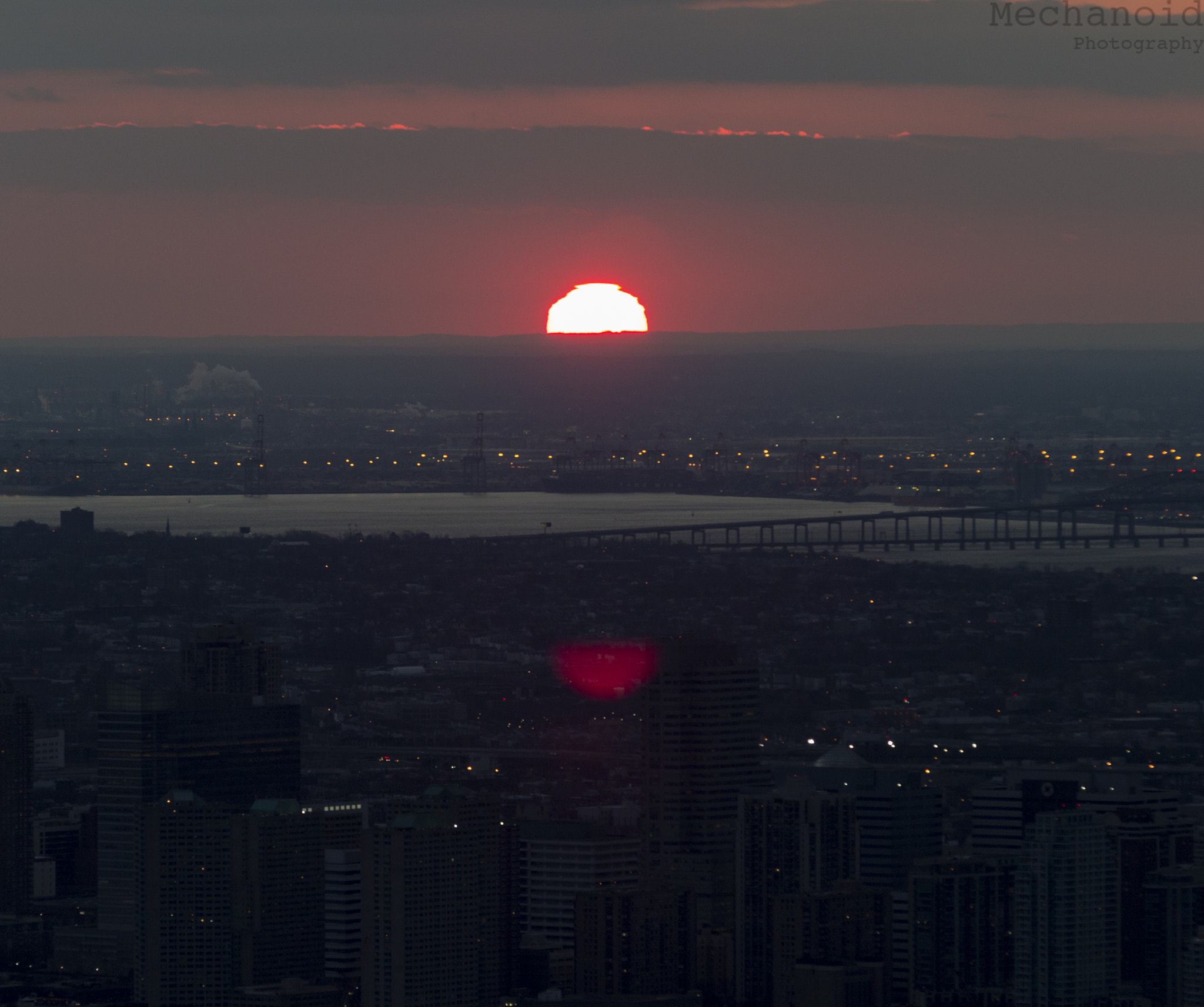 Canon EOS-1D C + Canon EF 70-200mm F2.8L IS II USM sample photo. Sunset on the empire state photography