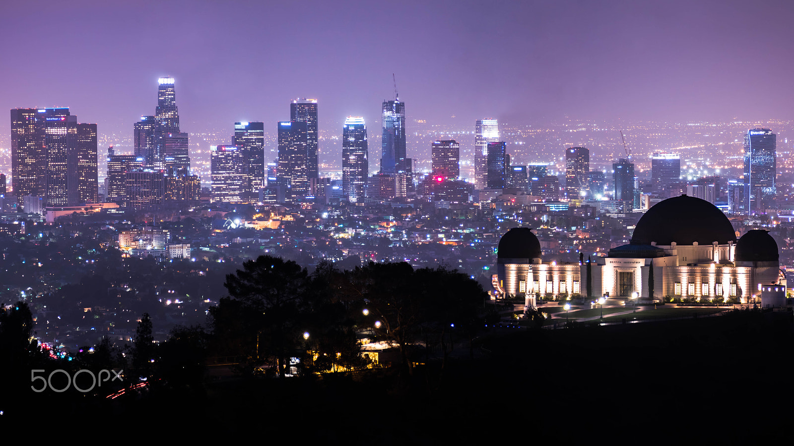 Panasonic Lumix DMC-GH4 sample photo. Griffith observatory pano photography