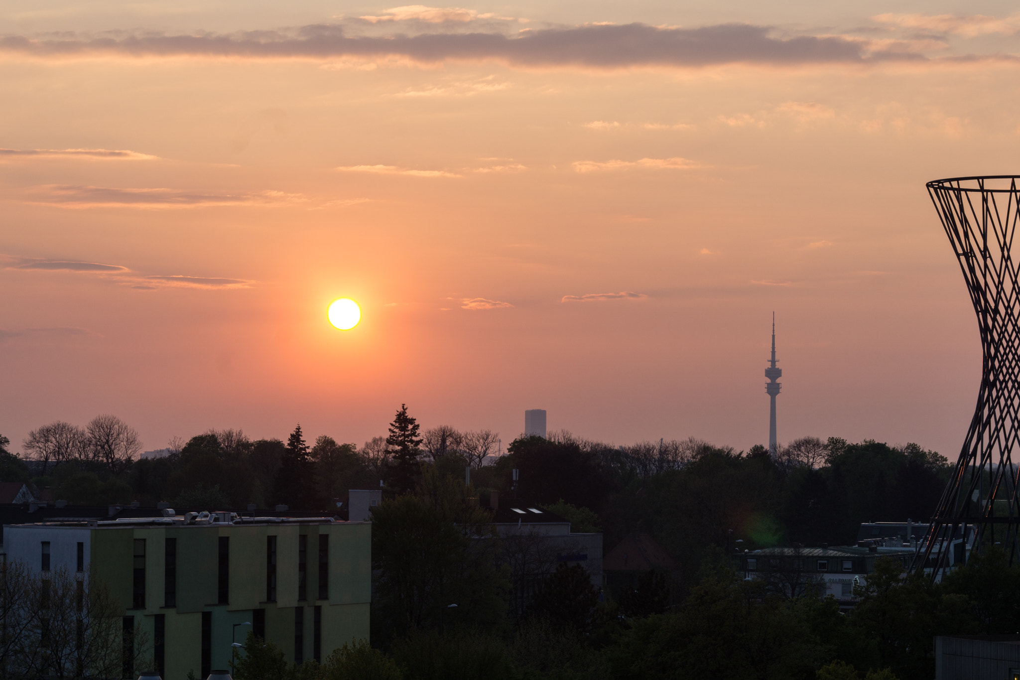 Sony a5100 + E 60mm F2.8 sample photo. Sunset münchen photography