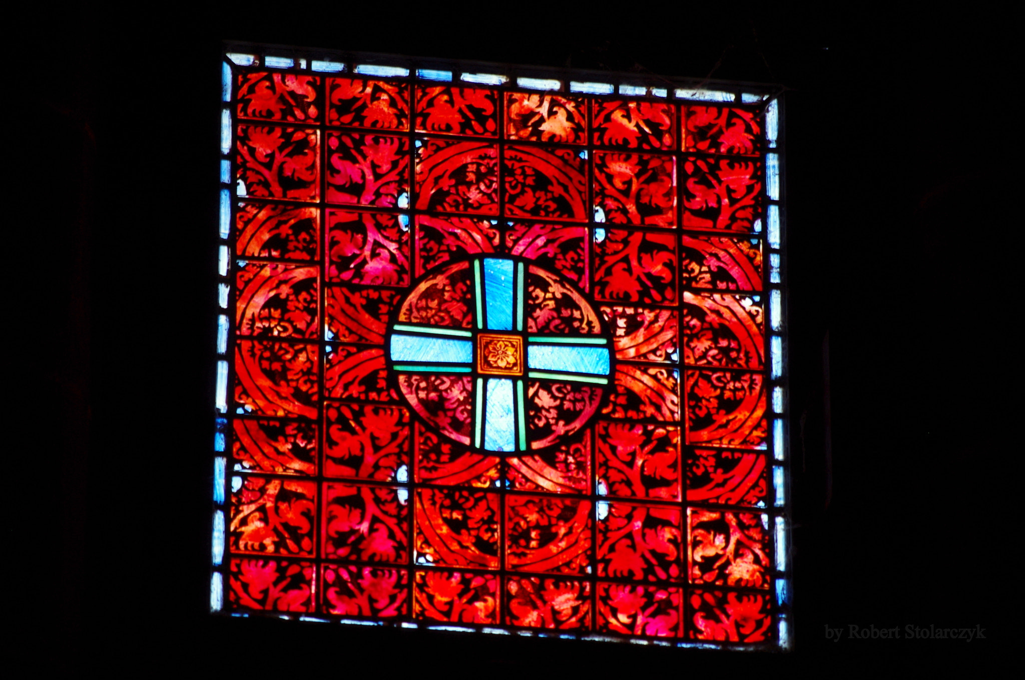 Pentax K-x sample photo. A stained glass photography