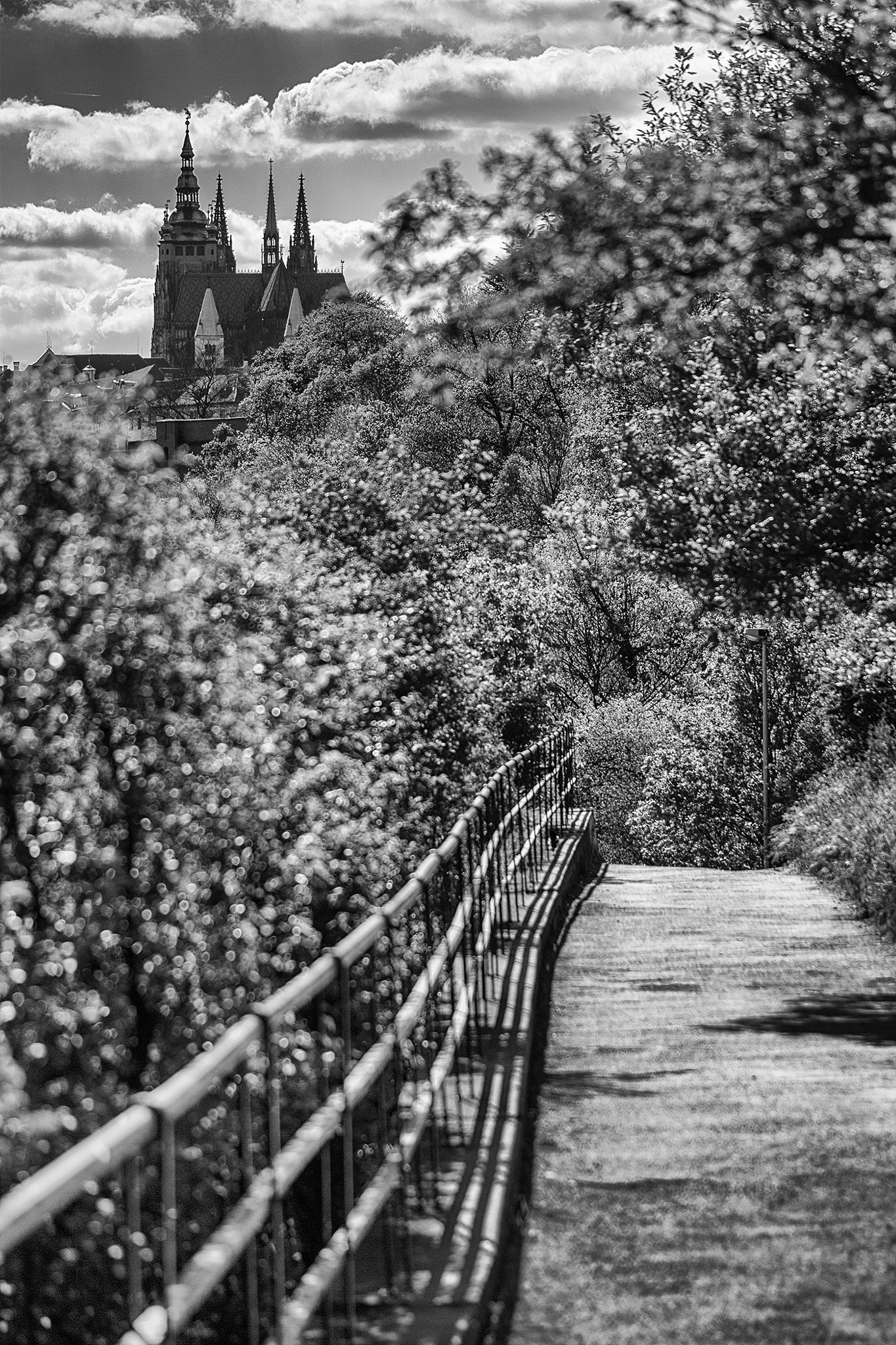 Sigma 70-200mm F2.8 EX DG OS HSM sample photo. Prague castle photography