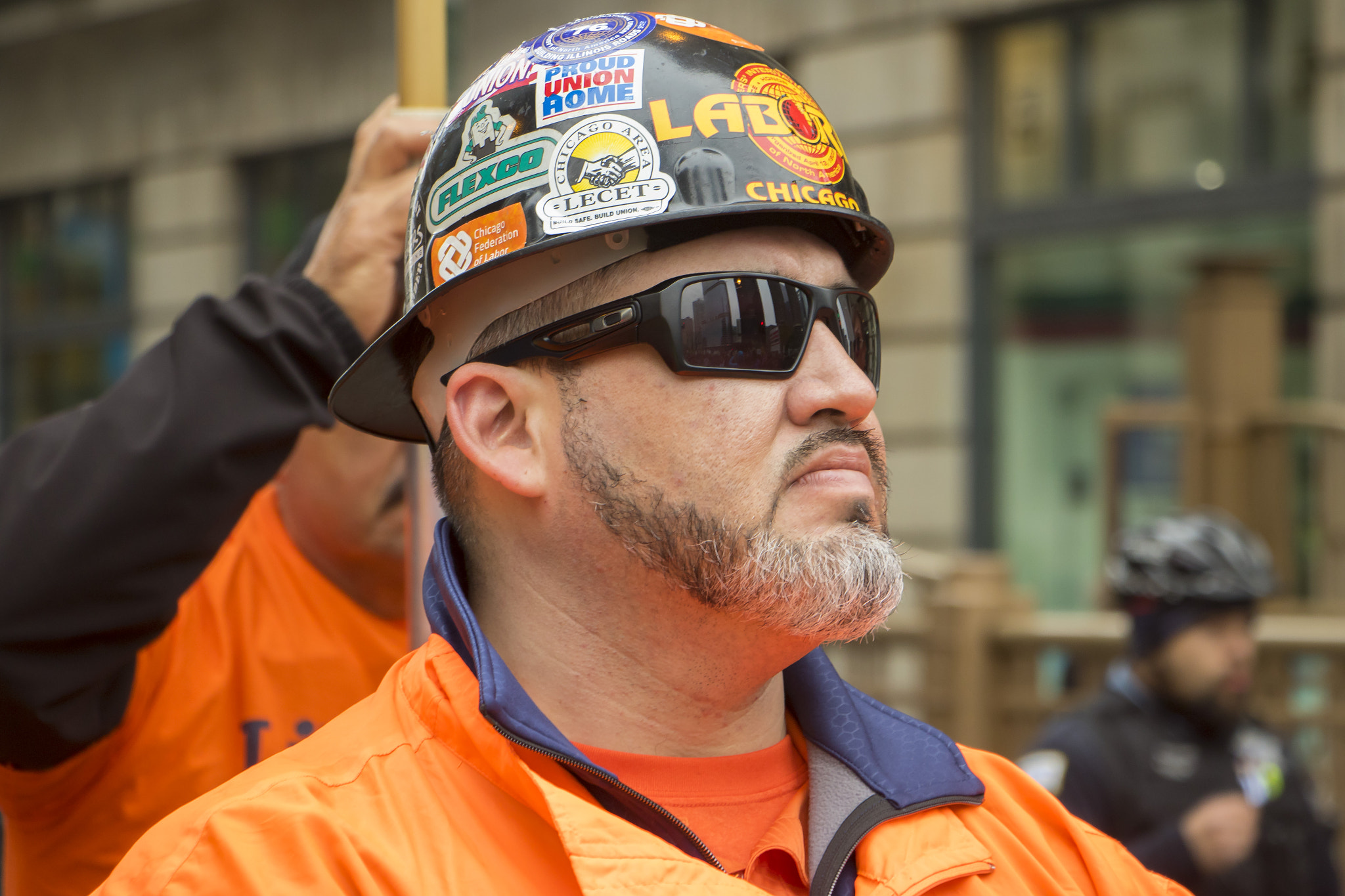 Canon EF-S 18-135mm F3.5-5.6 IS STM sample photo. May day march in chicago: 2016 photography