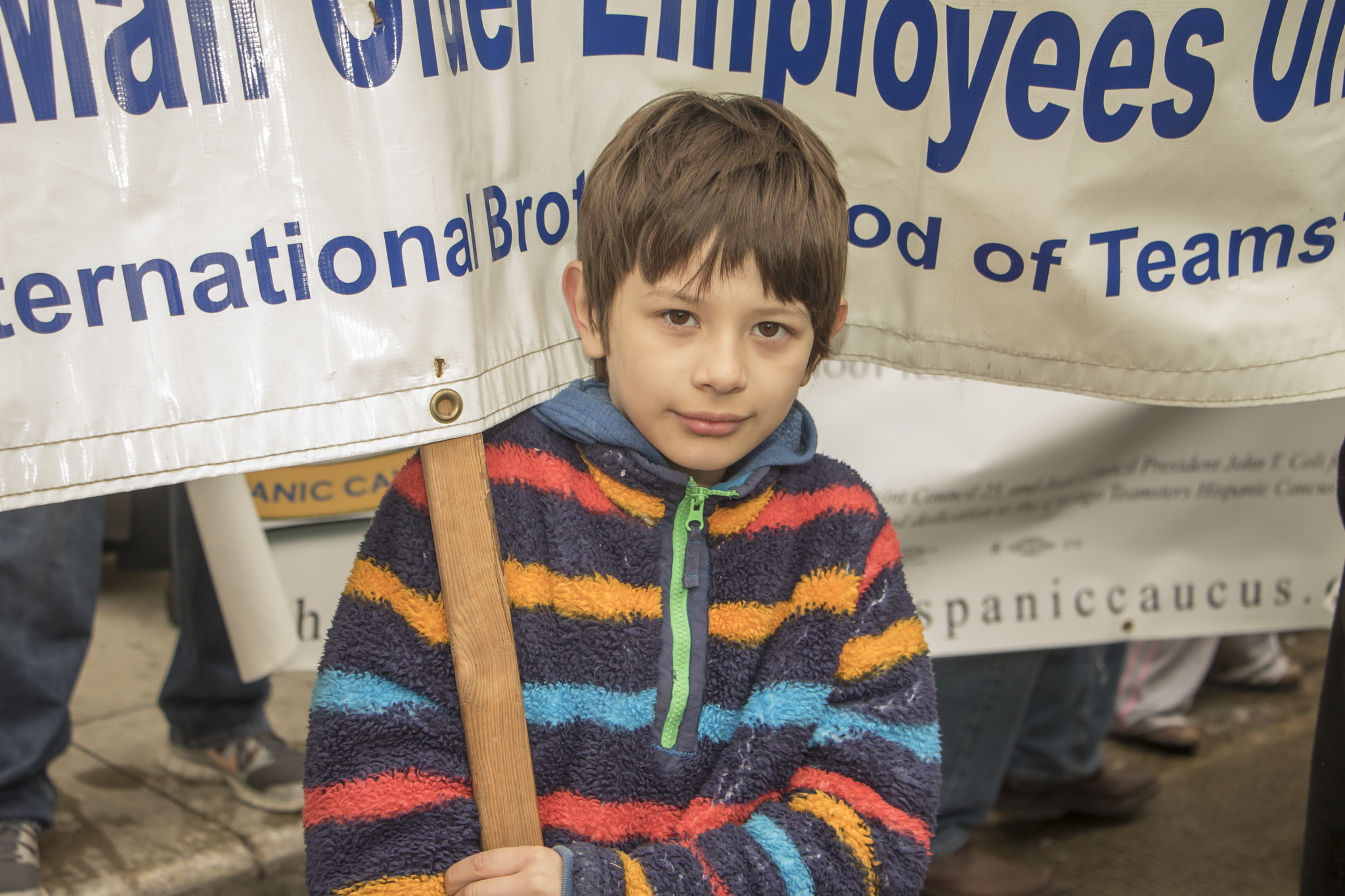 Canon EF-S 18-135mm F3.5-5.6 IS STM sample photo. May day march in chicago: 2016 photography