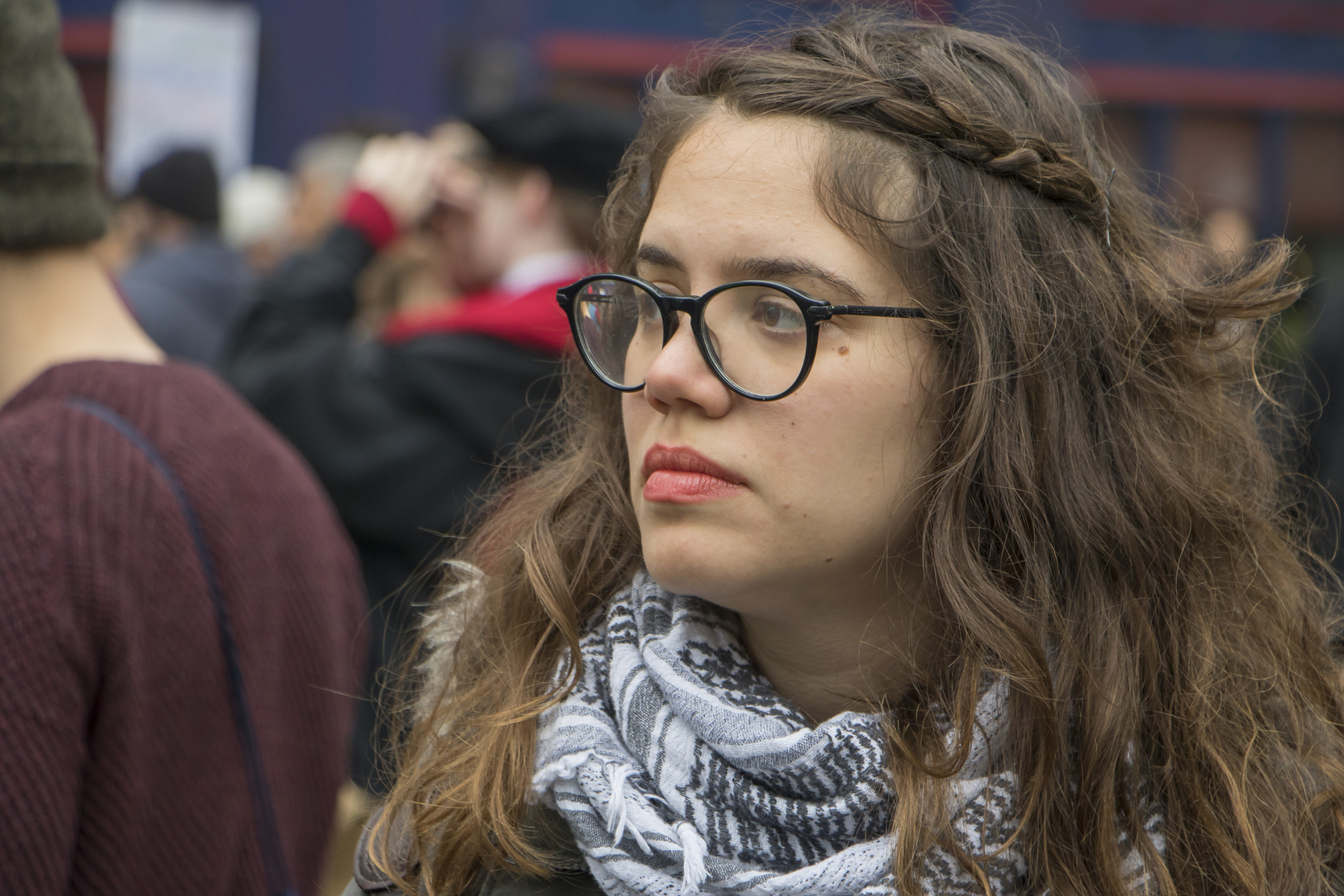 Canon EF-S 18-135mm F3.5-5.6 IS STM sample photo. May day march in chicago: 2016 photography