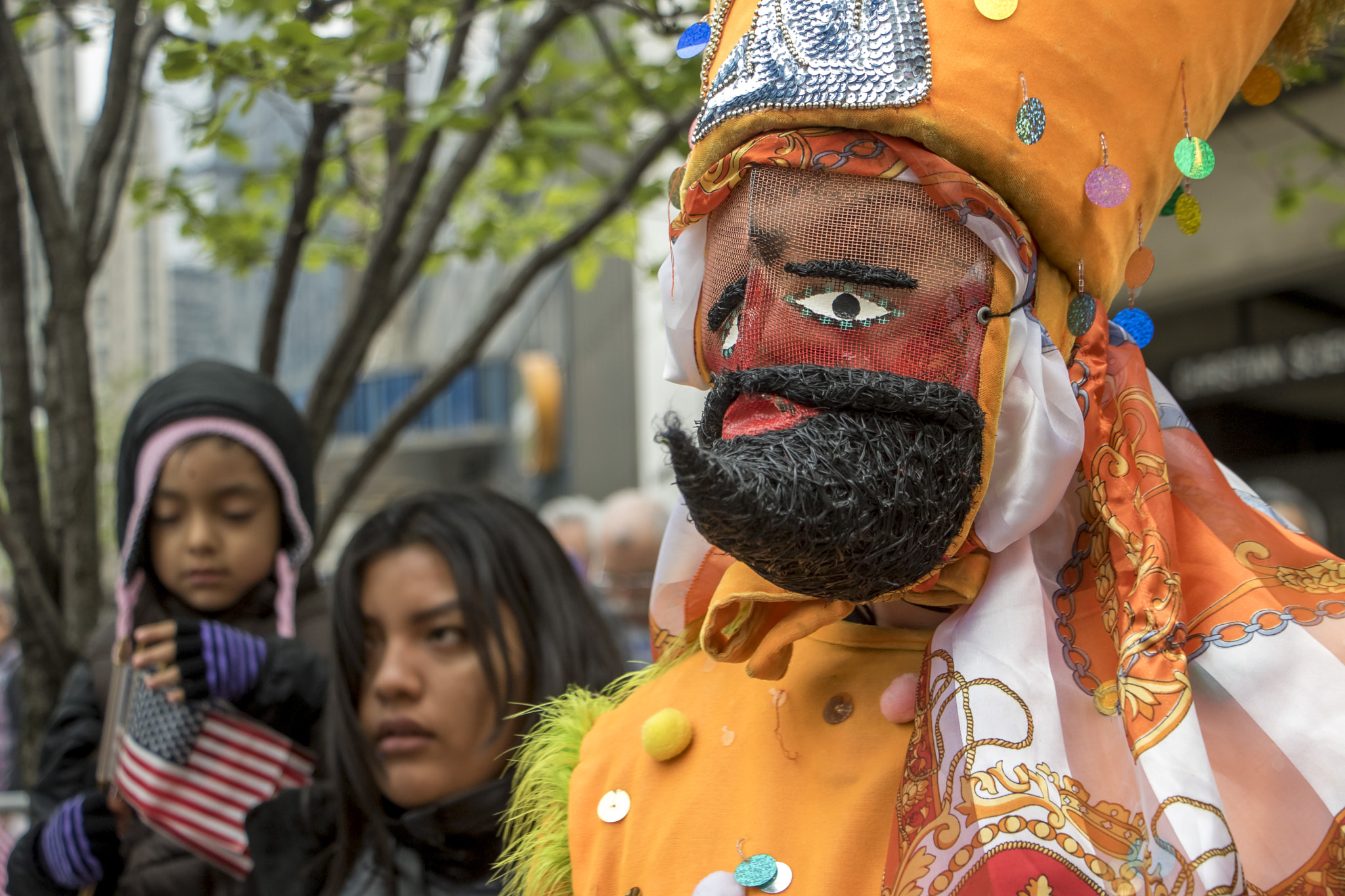 Canon EF-S 18-135mm F3.5-5.6 IS STM sample photo. May day march in chicago: 2016 photography