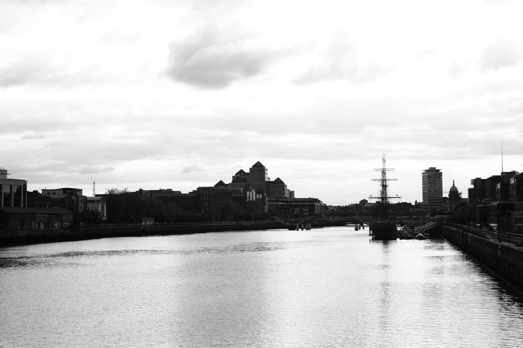 Canon EF-S 18-55mm F3.5-5.6 sample photo. Jeanie johnston tall ship, dublin photography
