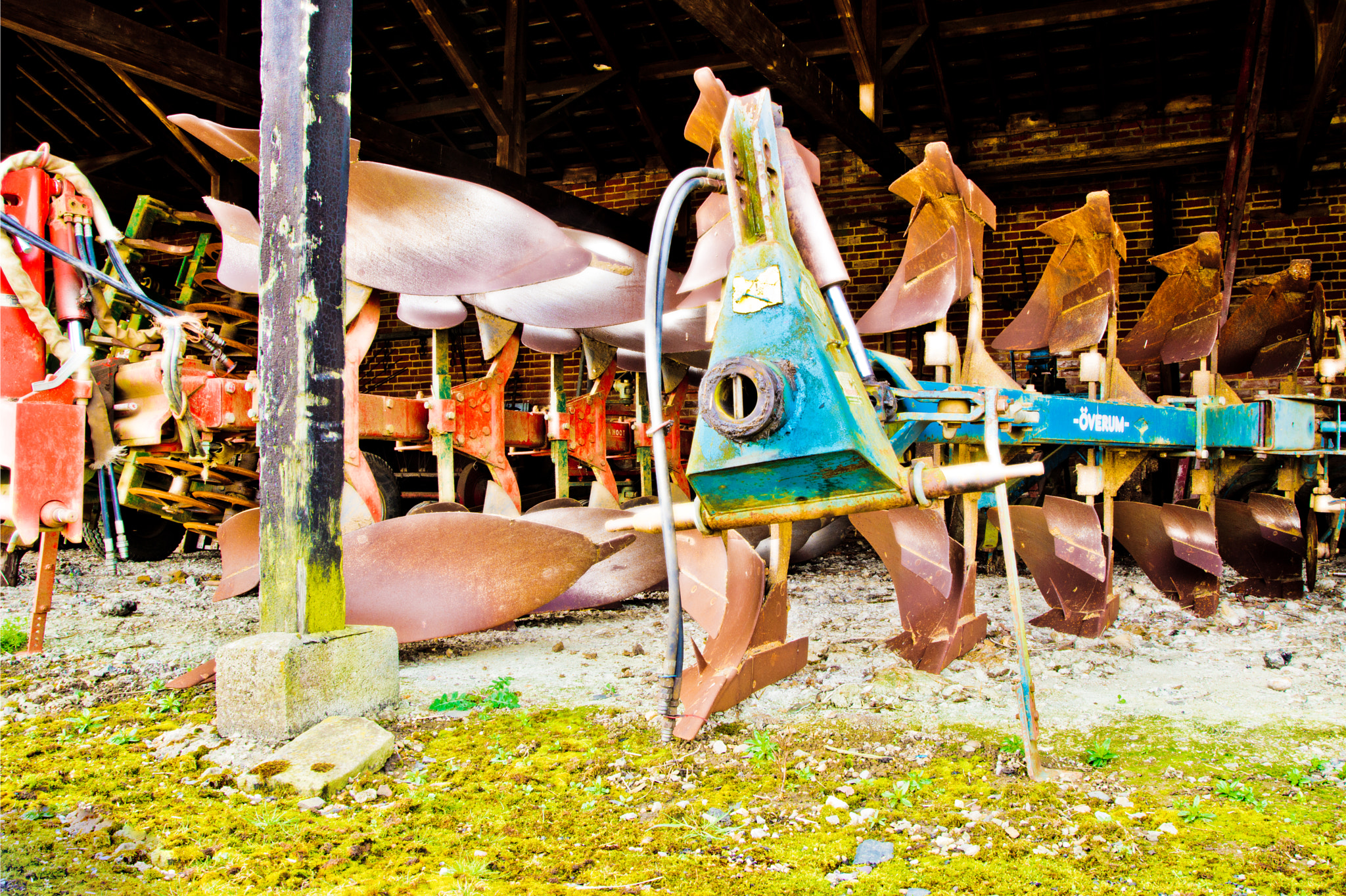 Sony SLT-A65 (SLT-A65V) sample photo. Hdr effect plough photography