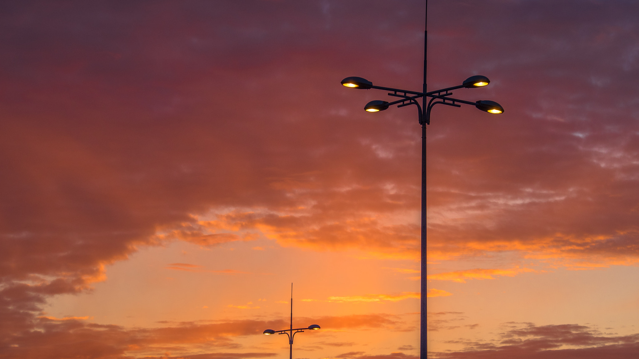 Olympus PEN E-PL7 sample photo. Colourful sunset photography