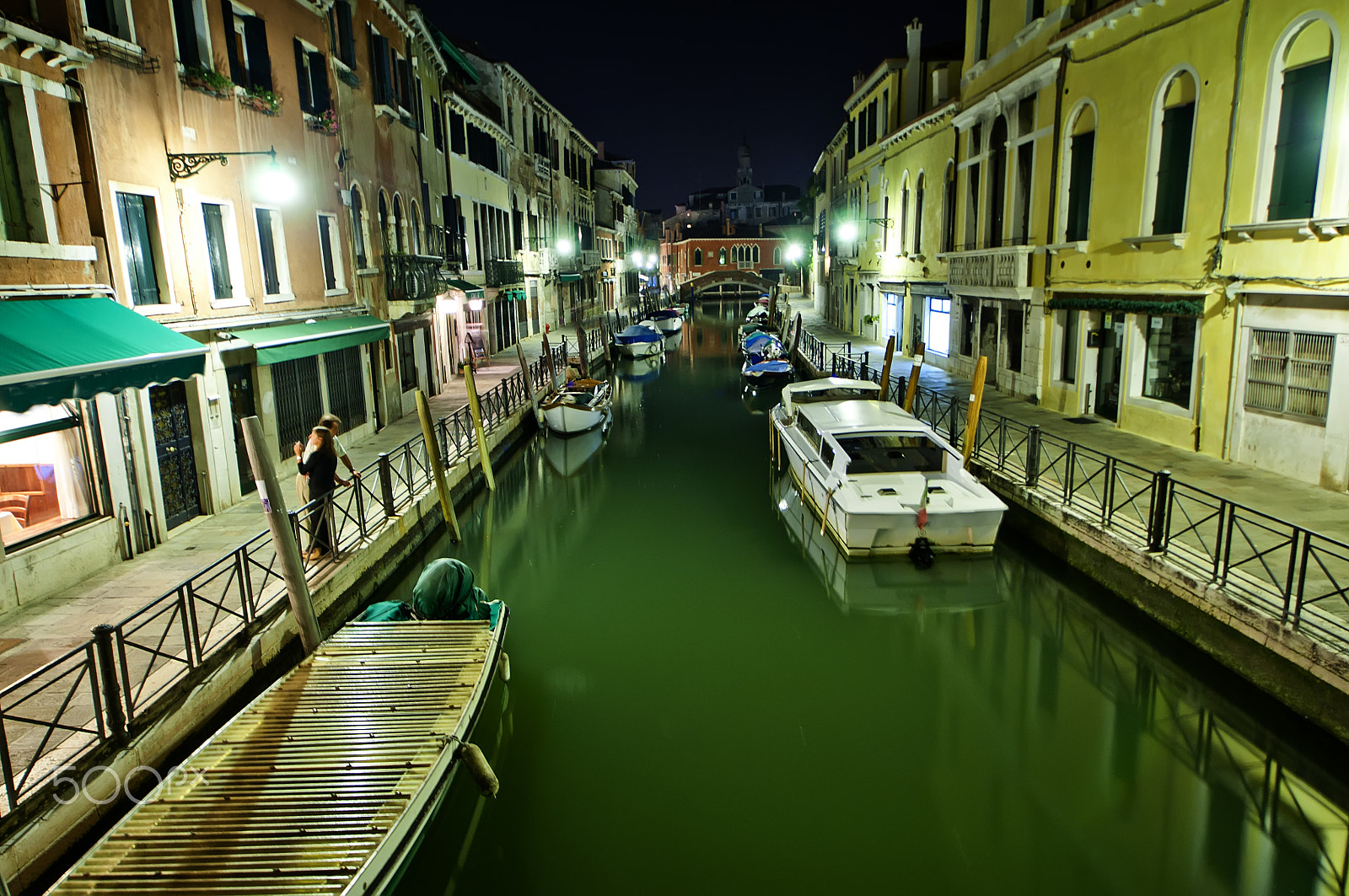 Sigma 8-16mm F4.5-5.6 DC HSM sample photo. Grand canal in venice at night. photography