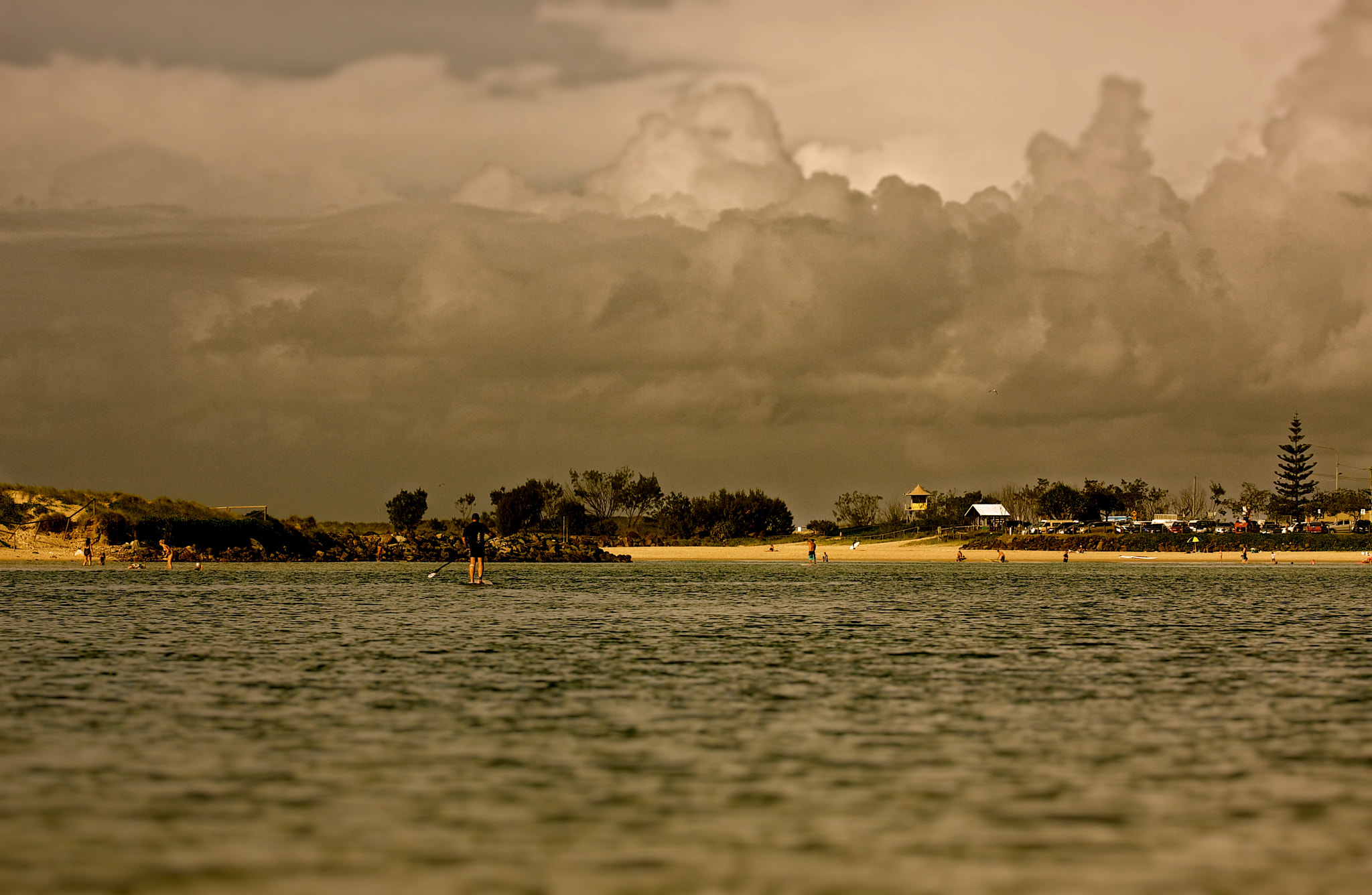 Canon EOS 40D + EF75-300mm f/4-5.6 sample photo. Currumbin creek photography