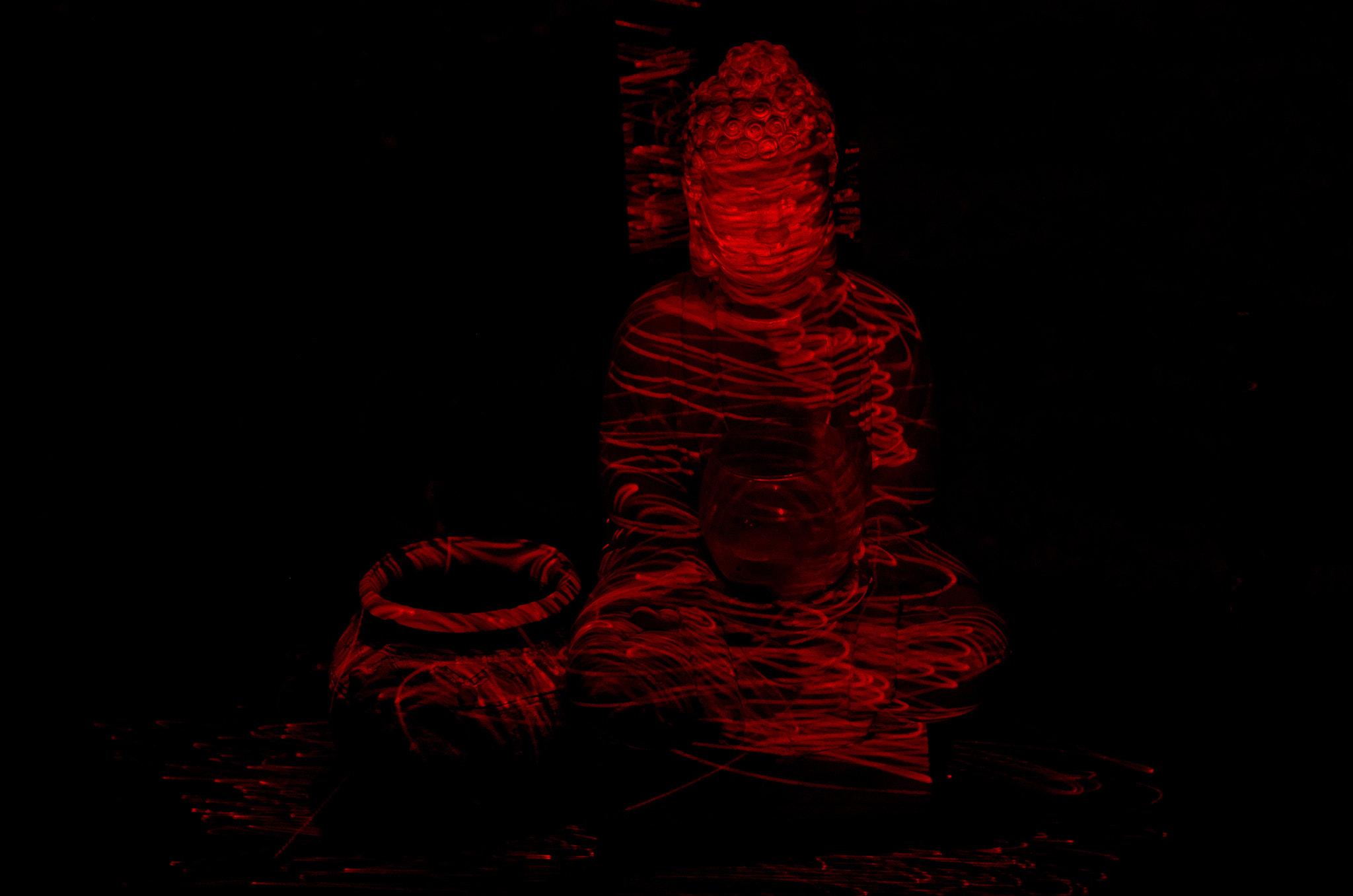 AF Zoom-Nikkor 24-50mm f/3.3-4.5 sample photo. Lazer painting photography