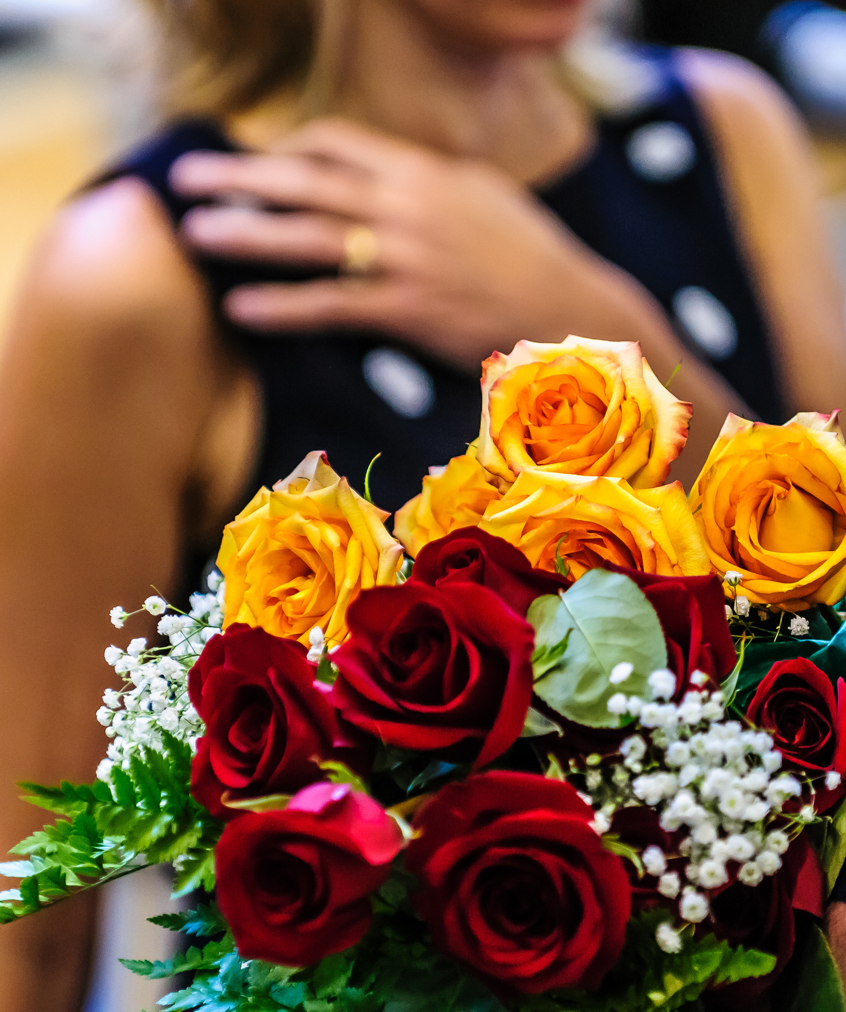 Nikon D300S sample photo. Graduation roses photography